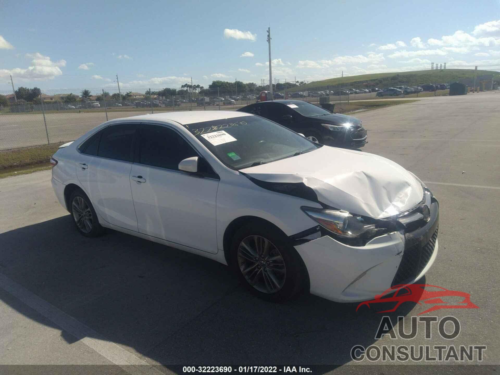 TOYOTA CAMRY 2017 - 4T1BF1FK7HU374160