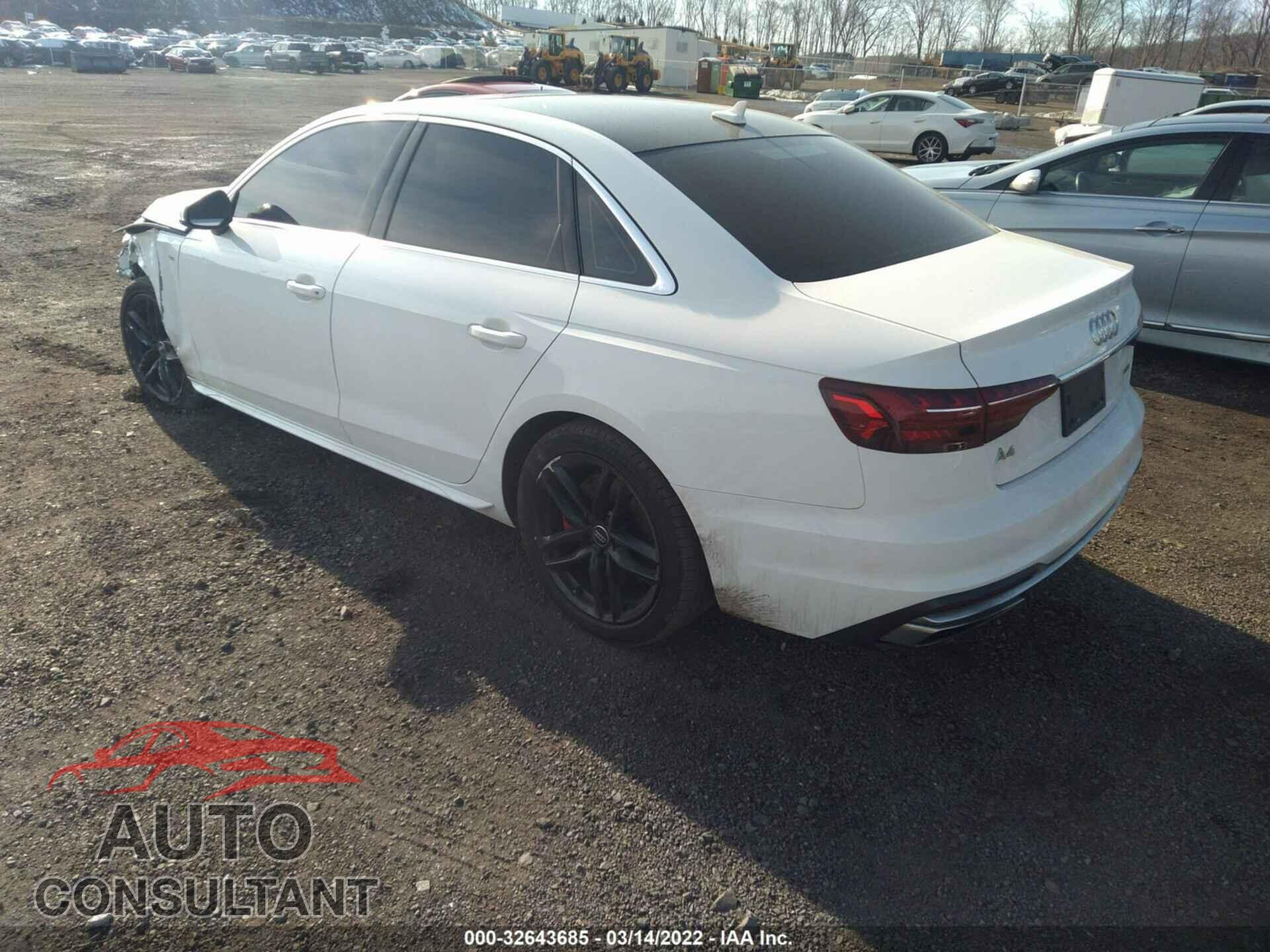 AUDI A4 2020 - WAUDNAF43LN007077
