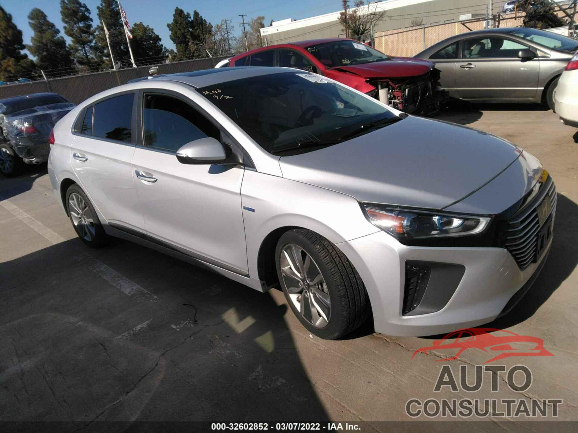 HYUNDAI IONIQ HYBRID 2019 - KMHC85LC1KU158542