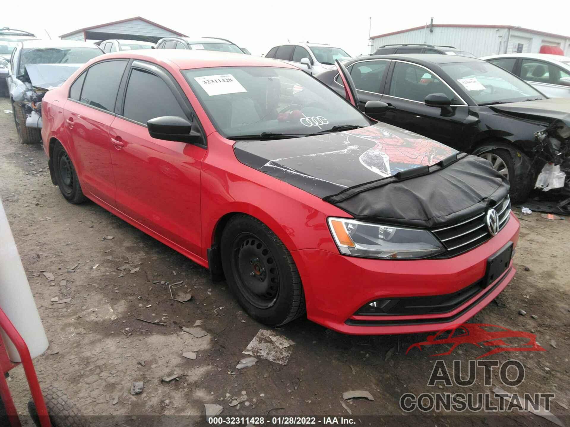 VOLKSWAGEN JETTA SEDAN 2016 - 3VWD17AJ4GM239733