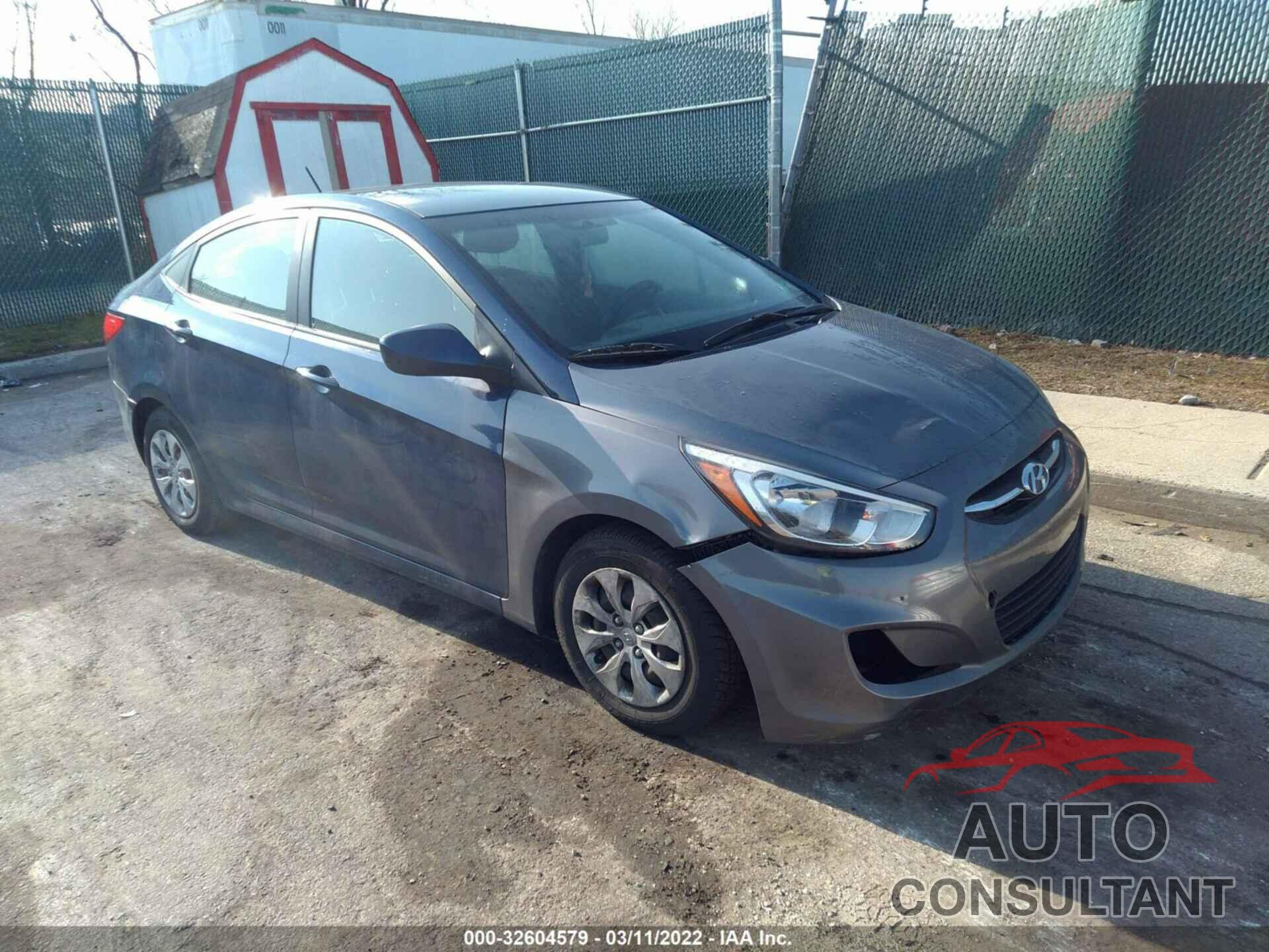 HYUNDAI ACCENT 2016 - KMHCT4AEXGU000995