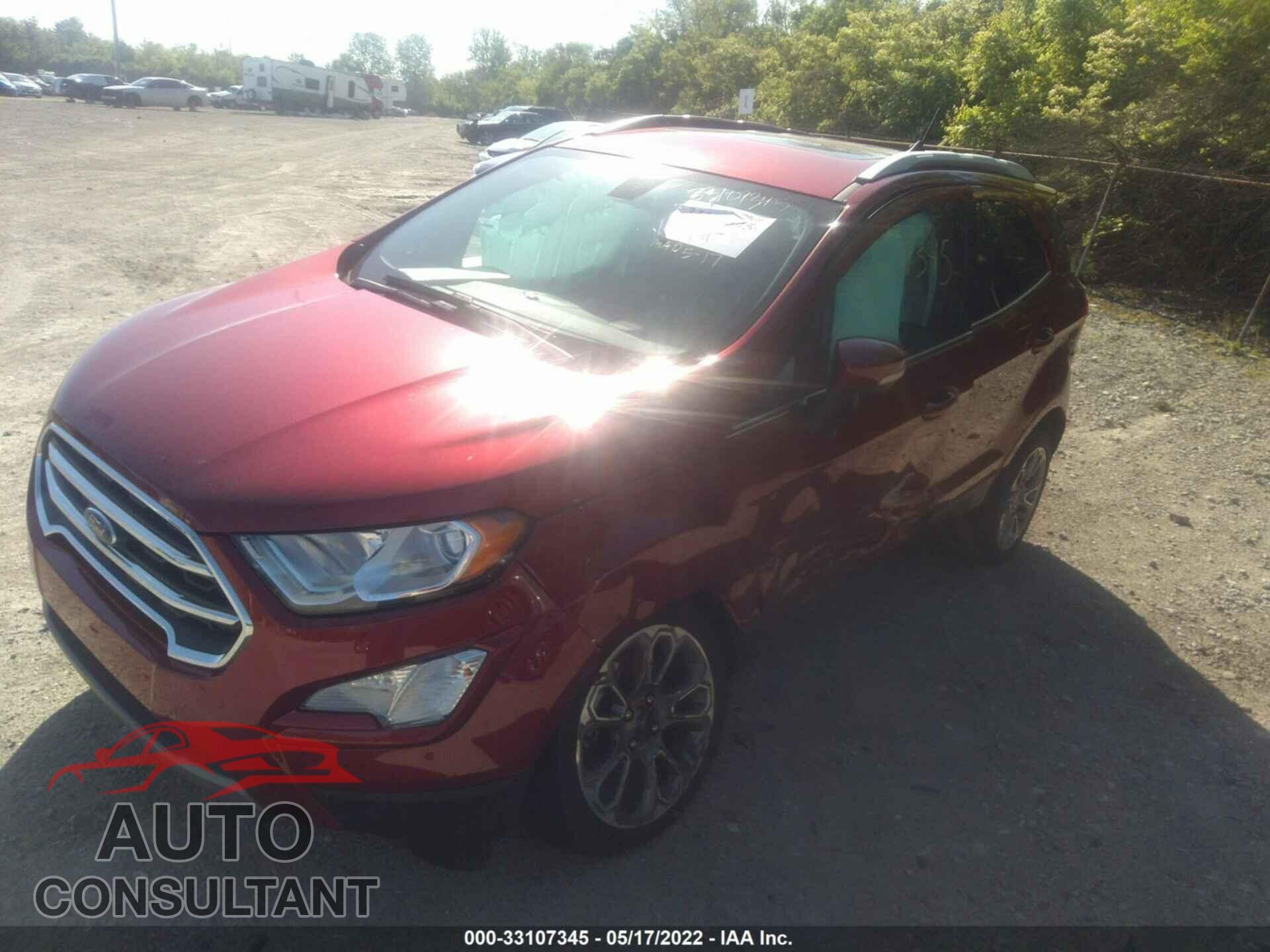 FORD ECOSPORT 2020 - MAJ6S3KL7LC324293