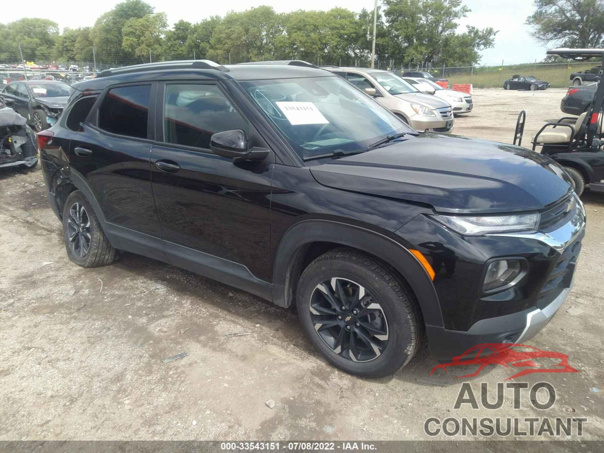 CHEVROLET TRAILBLAZER 2021 - KL79MRSL0MB176576