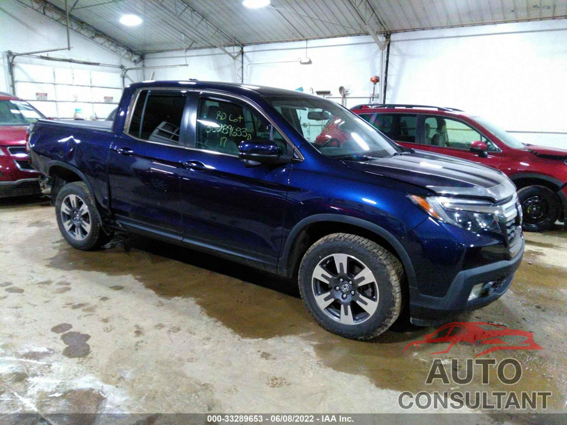 HONDA RIDGELINE 2017 - 5FPYK3F66HB027475