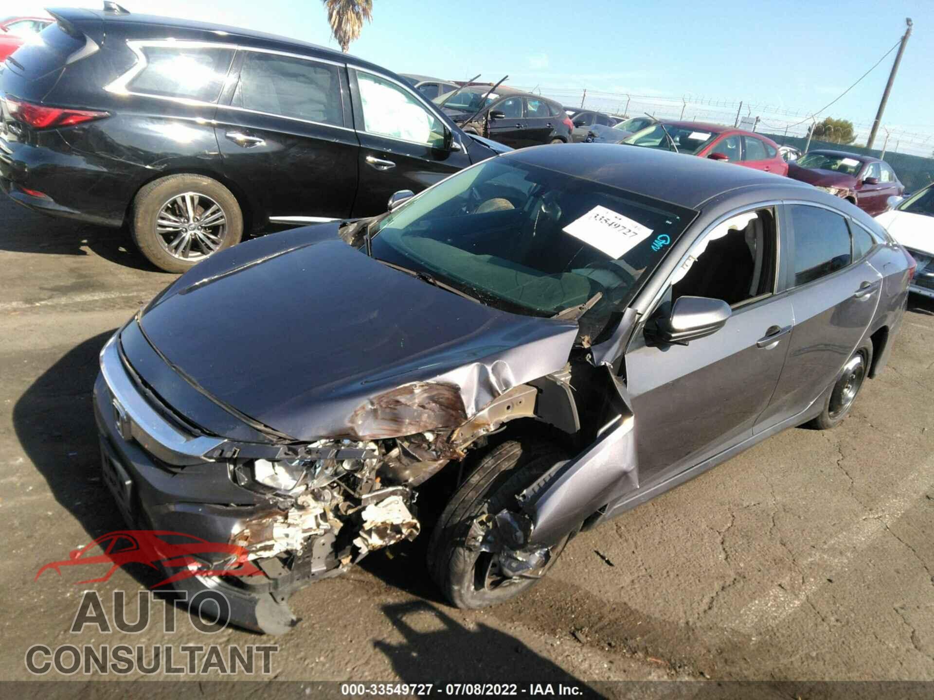 HONDA CIVIC SEDAN 2017 - 2HGFC2F52HH525909