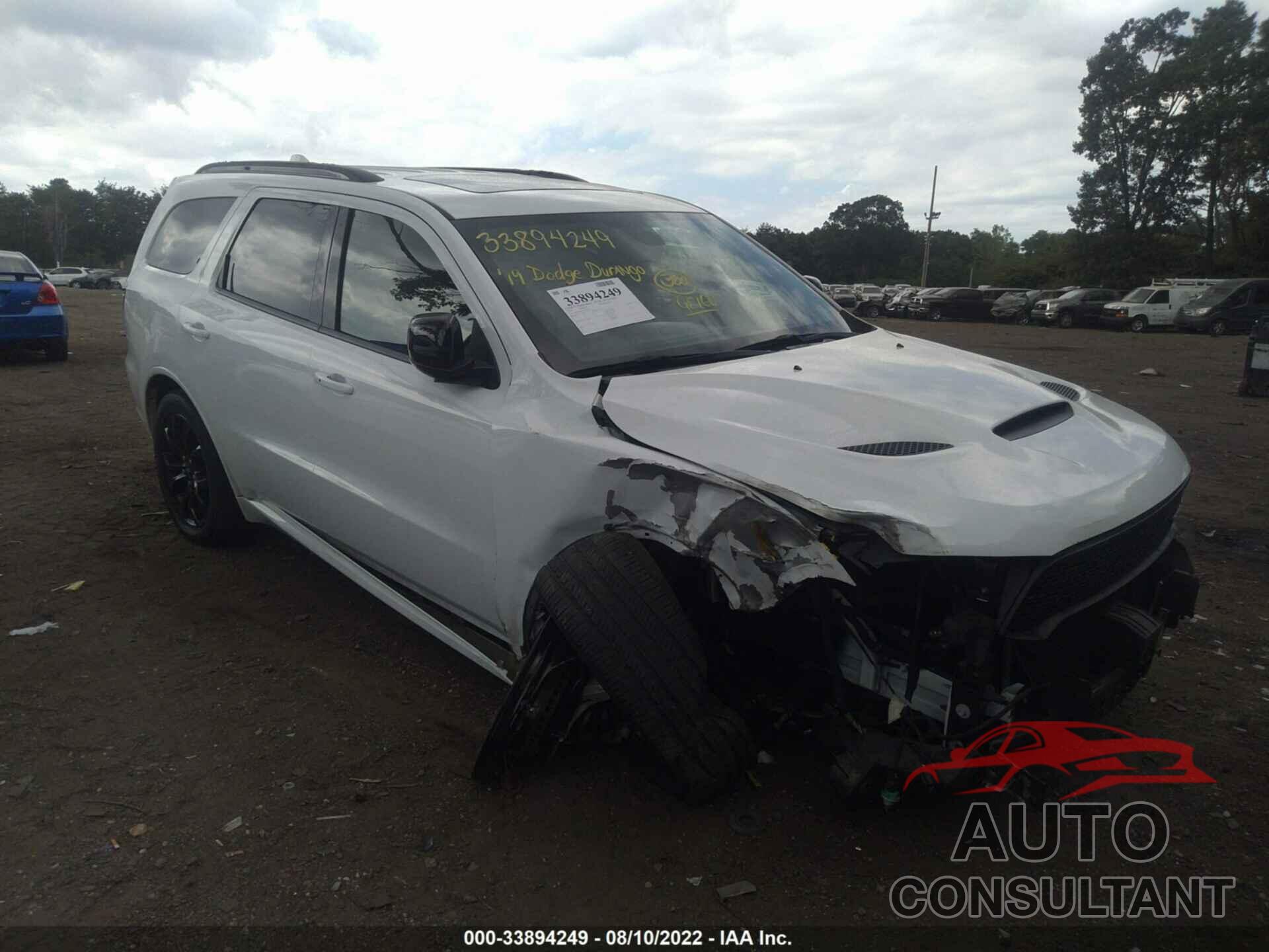 DODGE DURANGO 2019 - 1C4RDJDG3KC585926