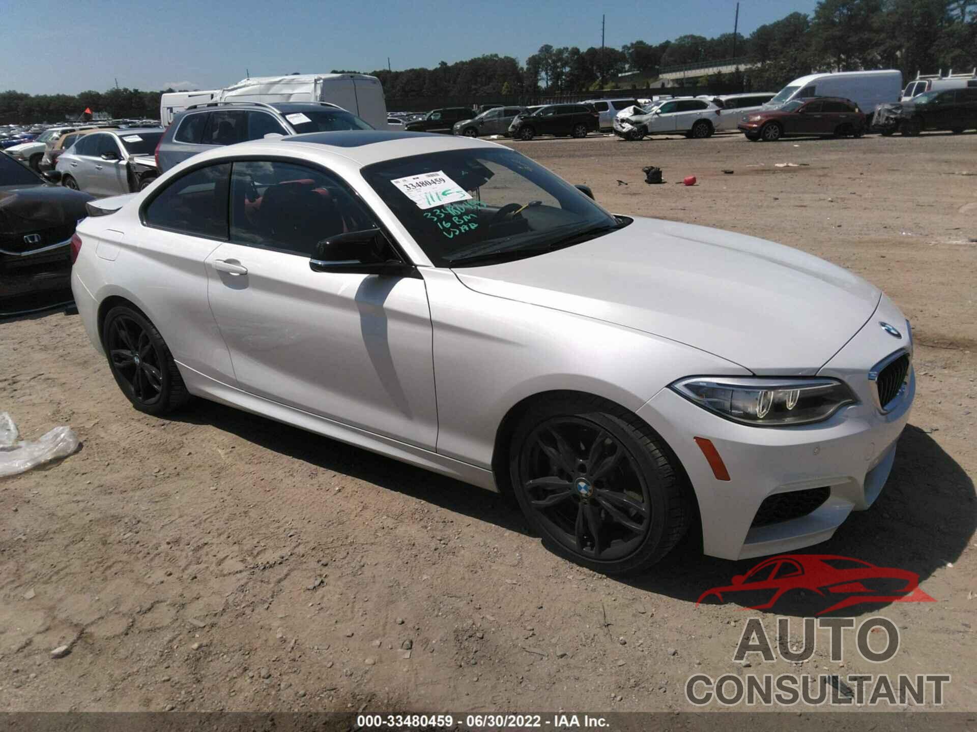 BMW 2 SERIES 2016 - WBA1J7C50GV359425