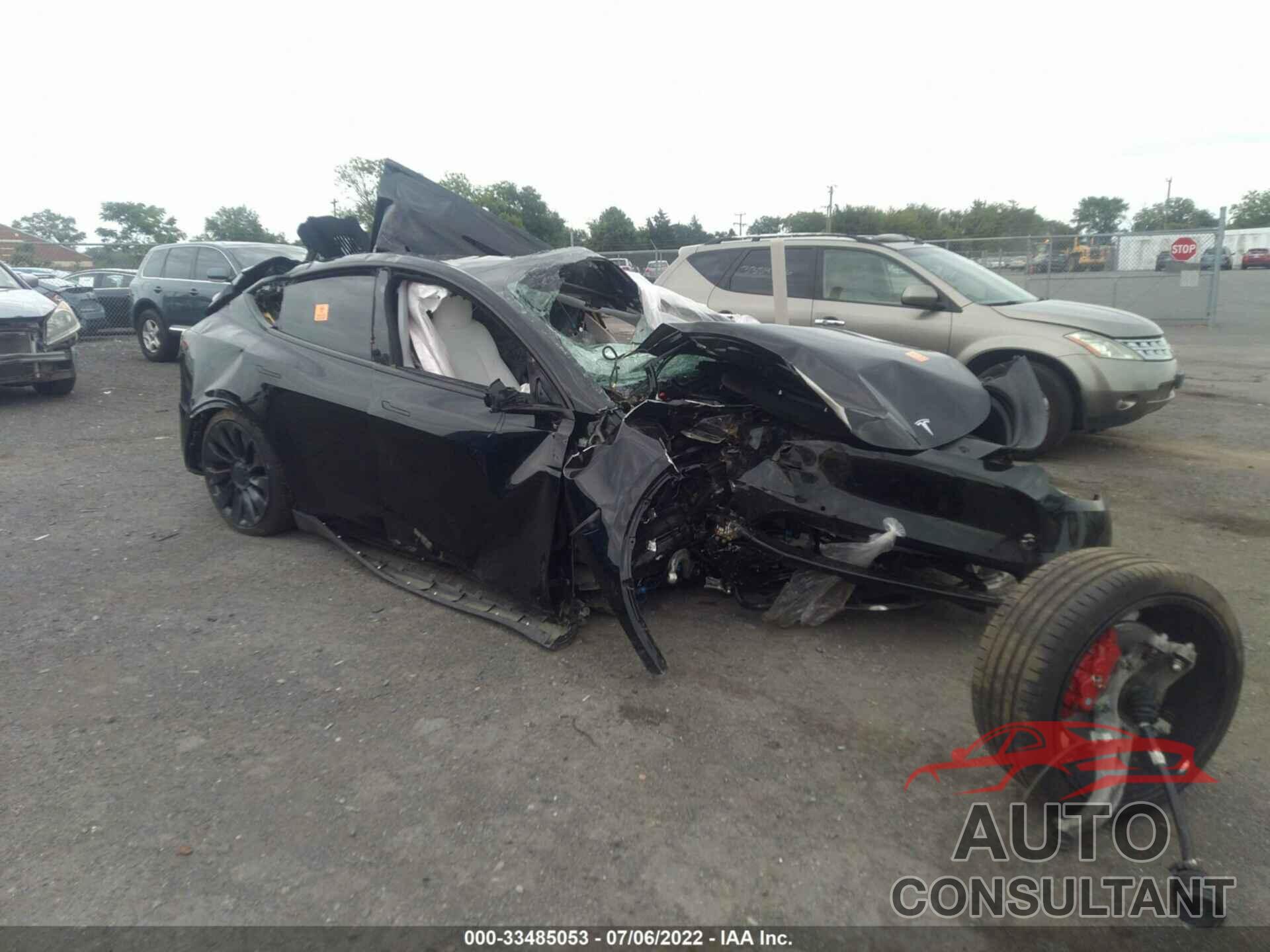 TESLA MODEL Y 2021 - 5YJYGDEF0MF263440