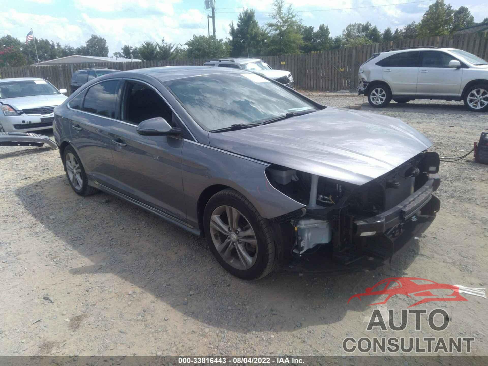 HYUNDAI SONATA 2018 - 5NPE34AF1JH622327