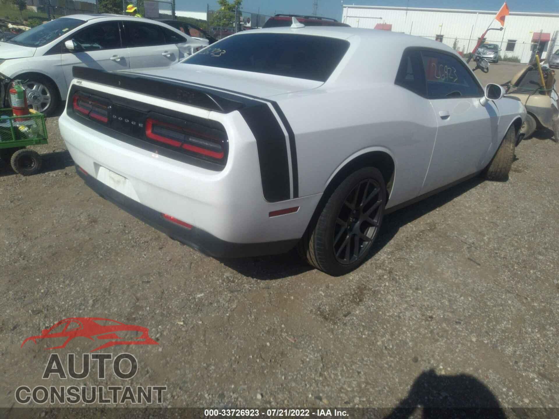 DODGE CHALLENGER 2018 - 2C3CDZFJ2JH287350