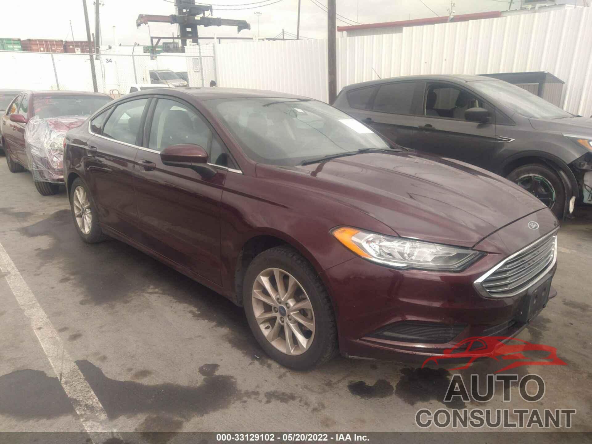 FORD FUSION 2017 - 3FA6P0HD6HR275273