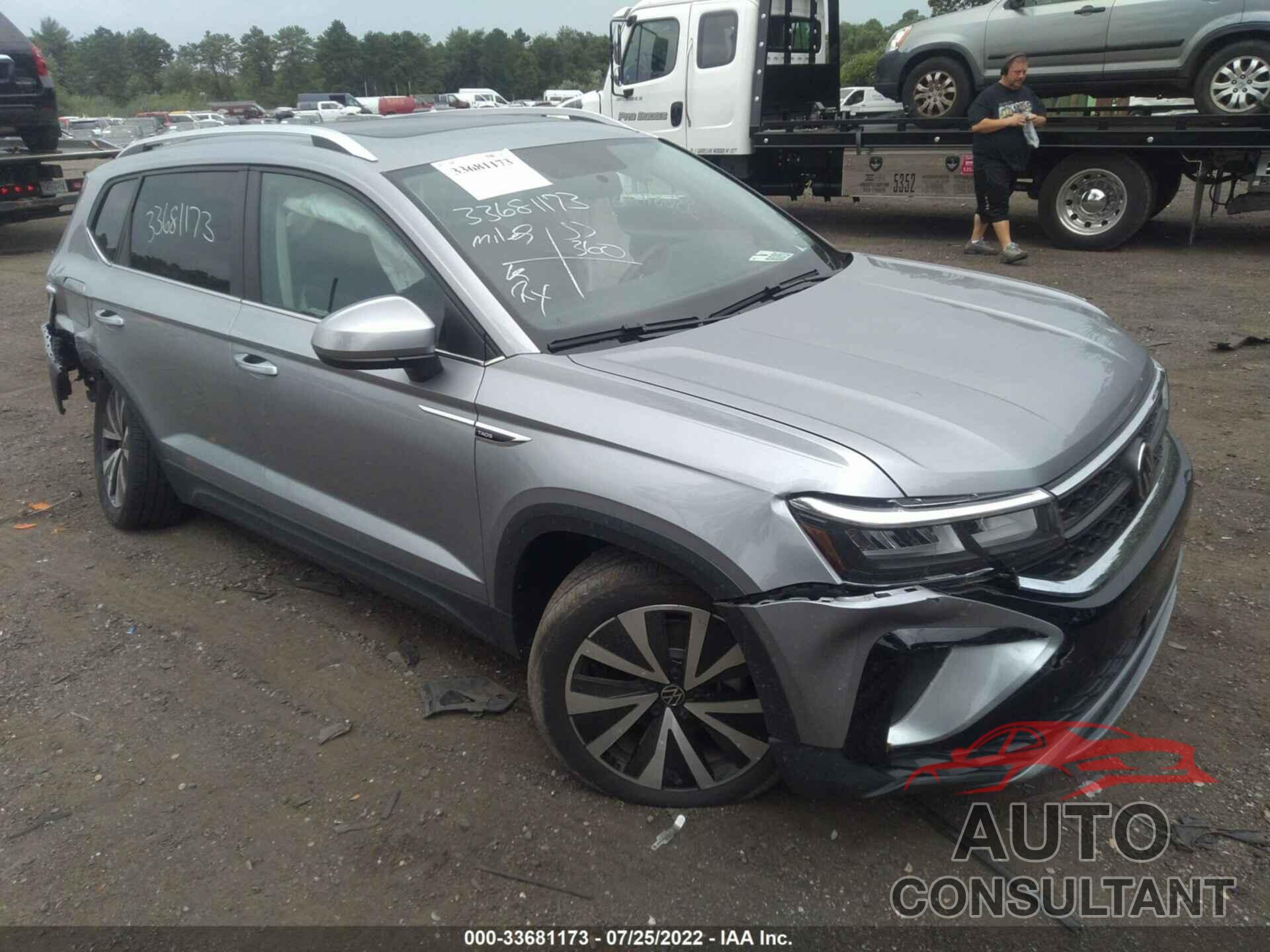 VOLKSWAGEN TAOS 2022 - 3VVLX7B24NM015851
