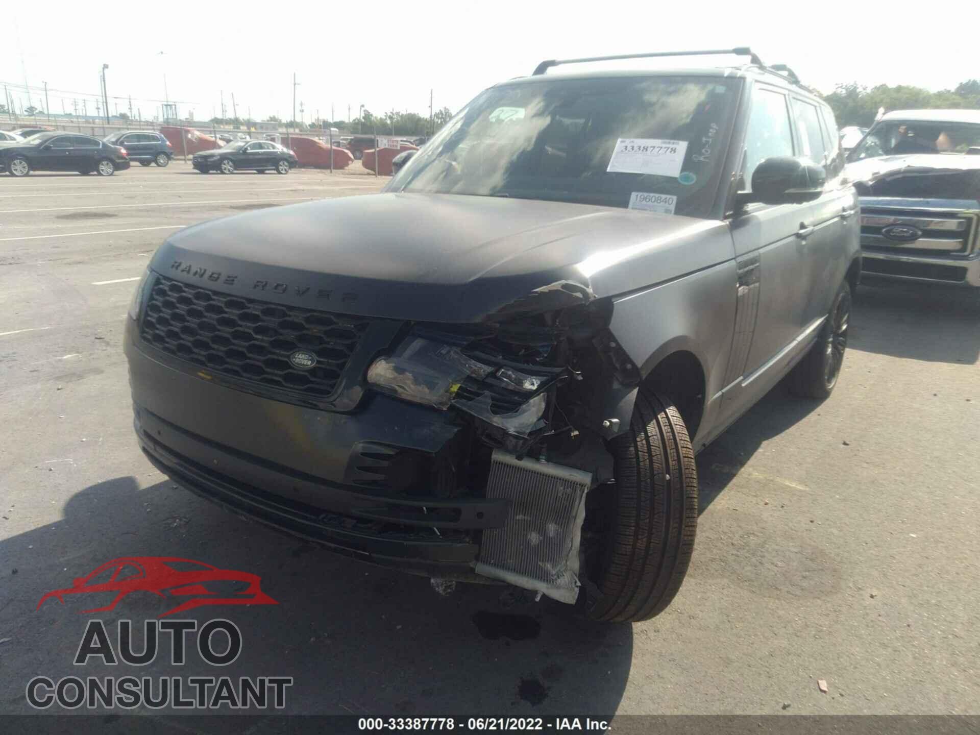 LAND ROVER RANGE ROVER 2019 - SALGS2REXKA532171