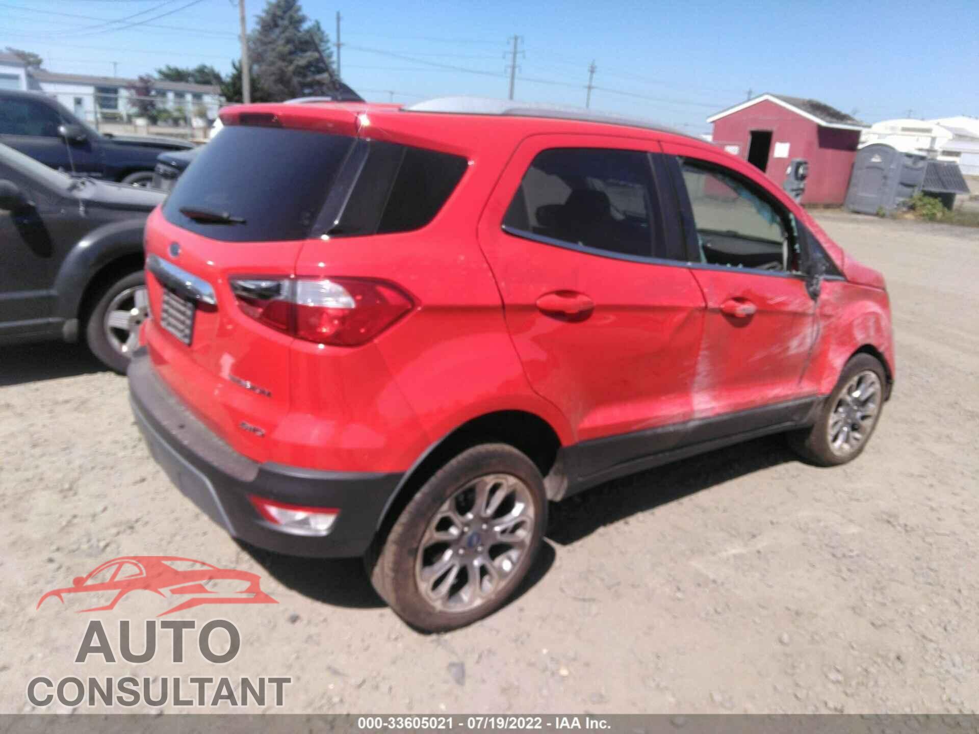 FORD ECOSPORT 2019 - MAJ6S3KL7KC302955