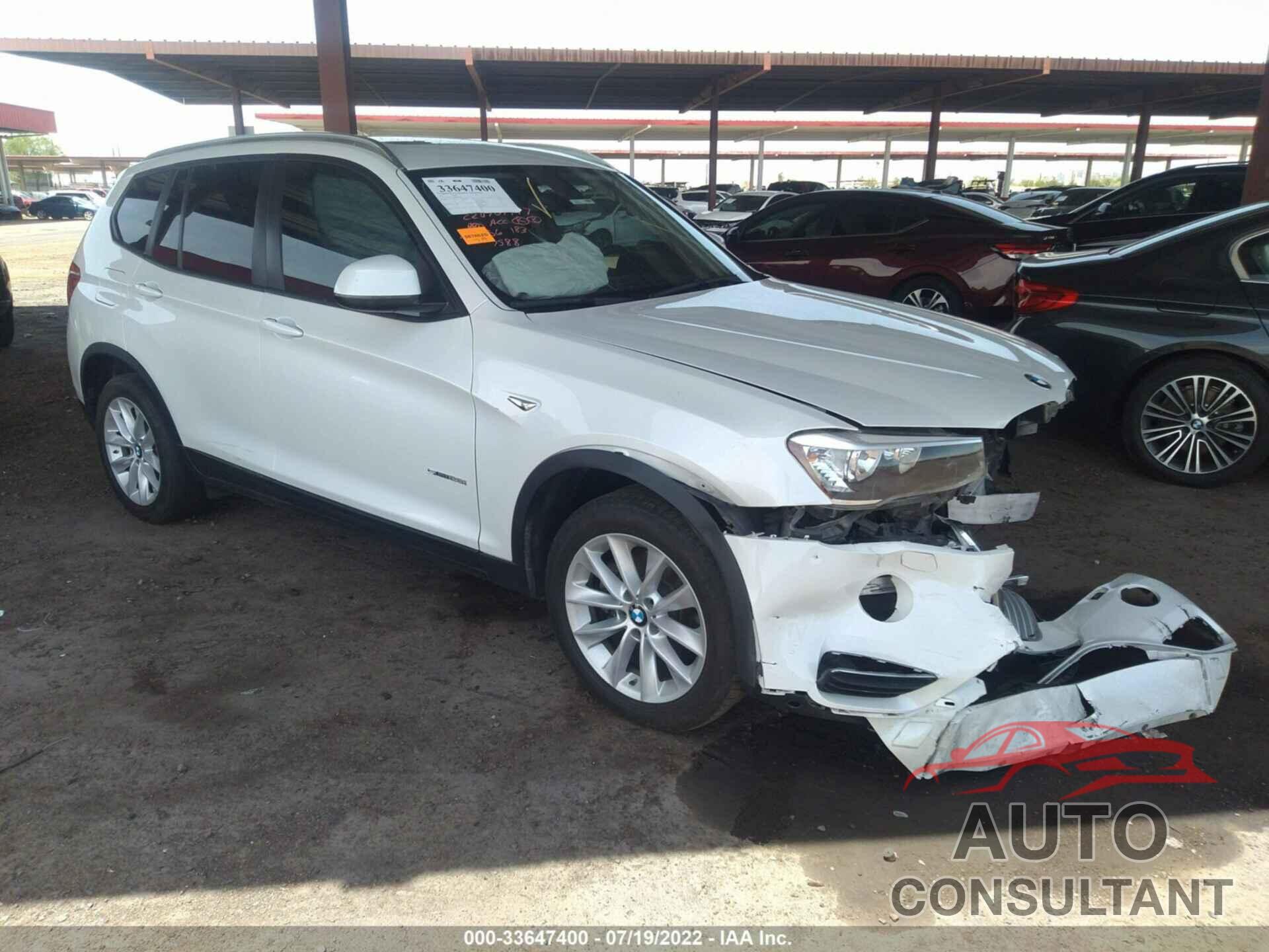 BMW X3 2017 - 5UXWZ7C3XH0V87588