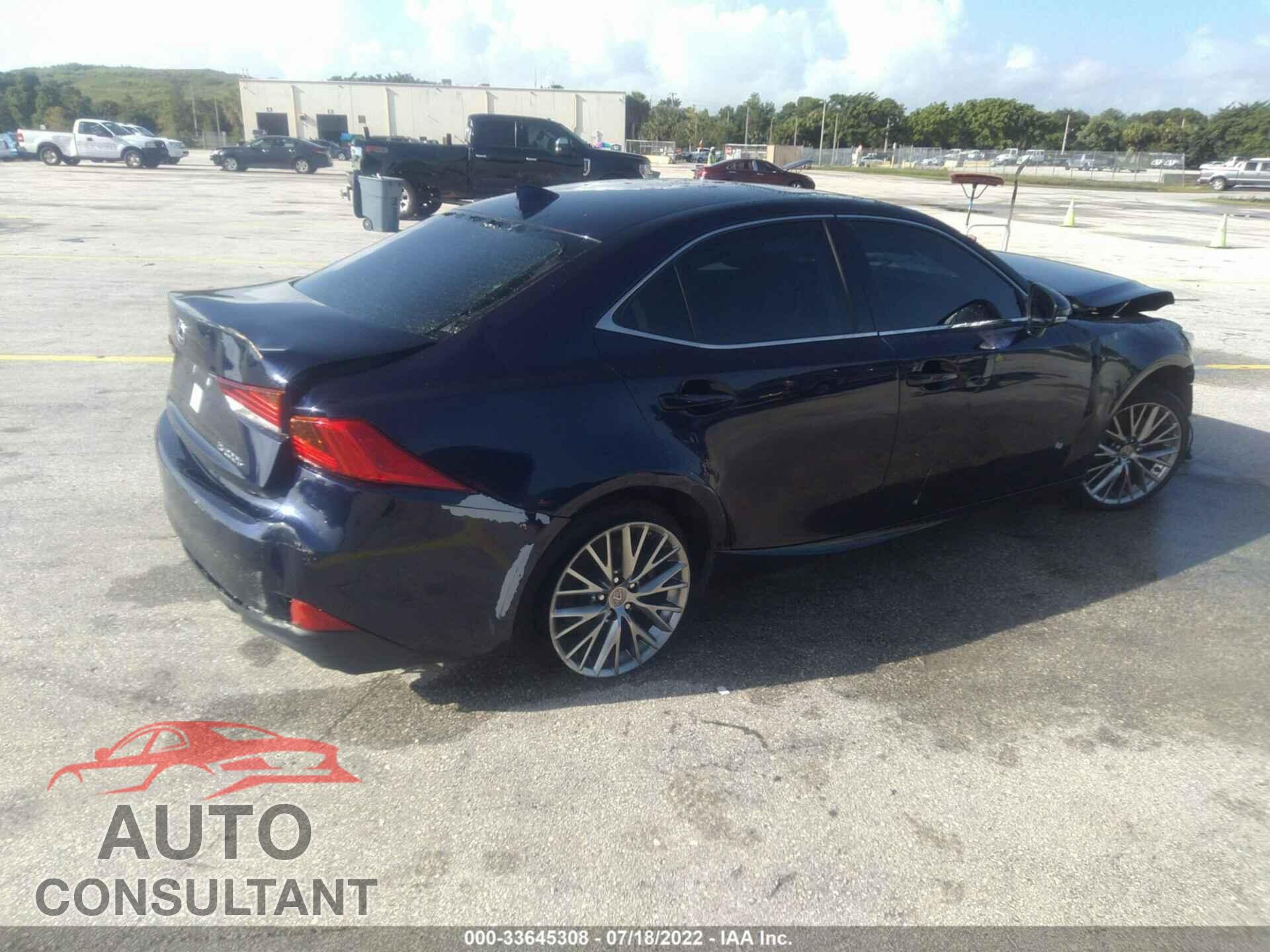 LEXUS IS 2017 - JTHBA1D29H5039948