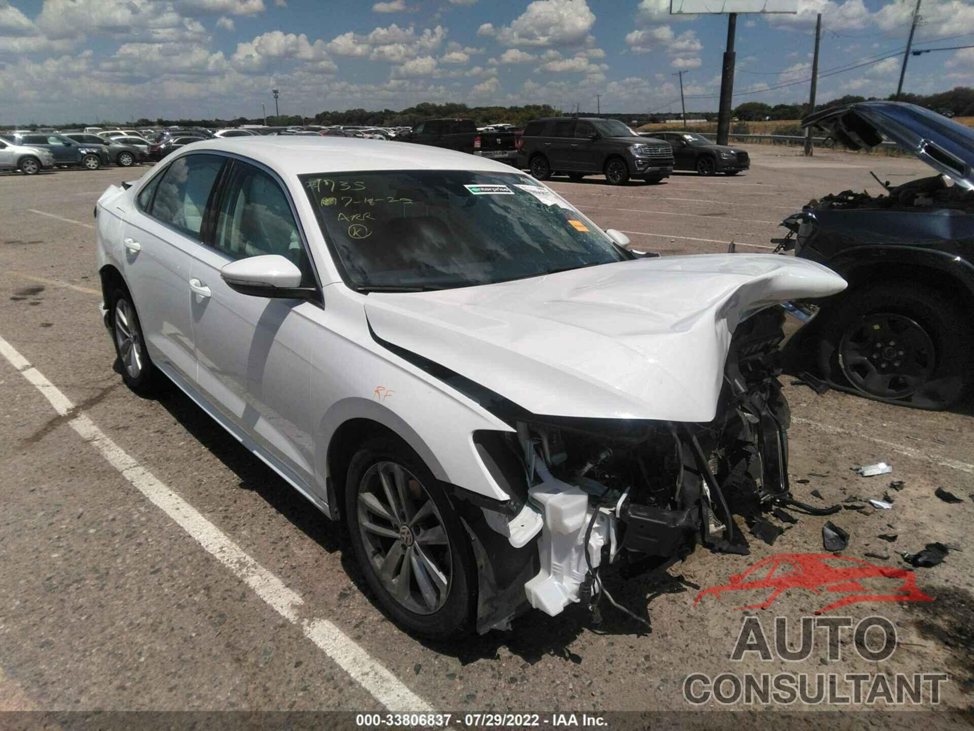 VOLKSWAGEN PASSAT 2020 - 1VWSA7A37LC006529