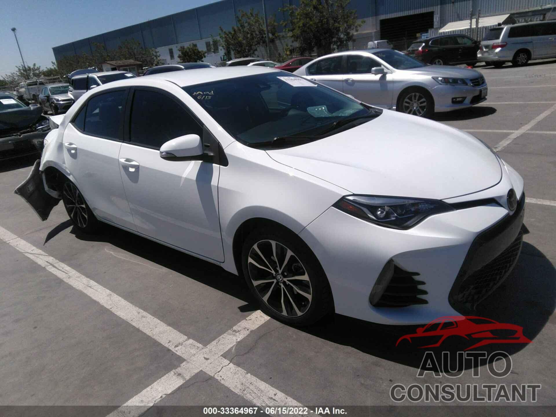 TOYOTA COROLLA 2018 - 2T1BURHE7JC021923