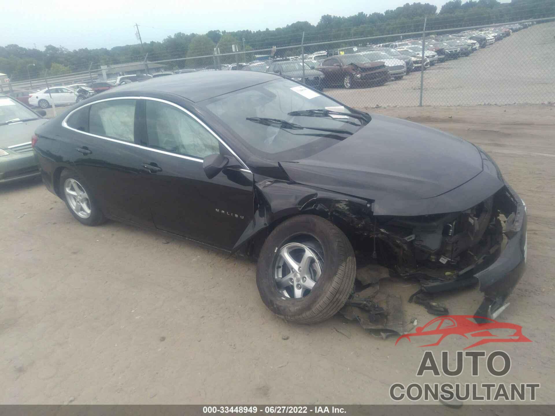 CHEVROLET MALIBU 2017 - 1G1ZC5STXHF259857