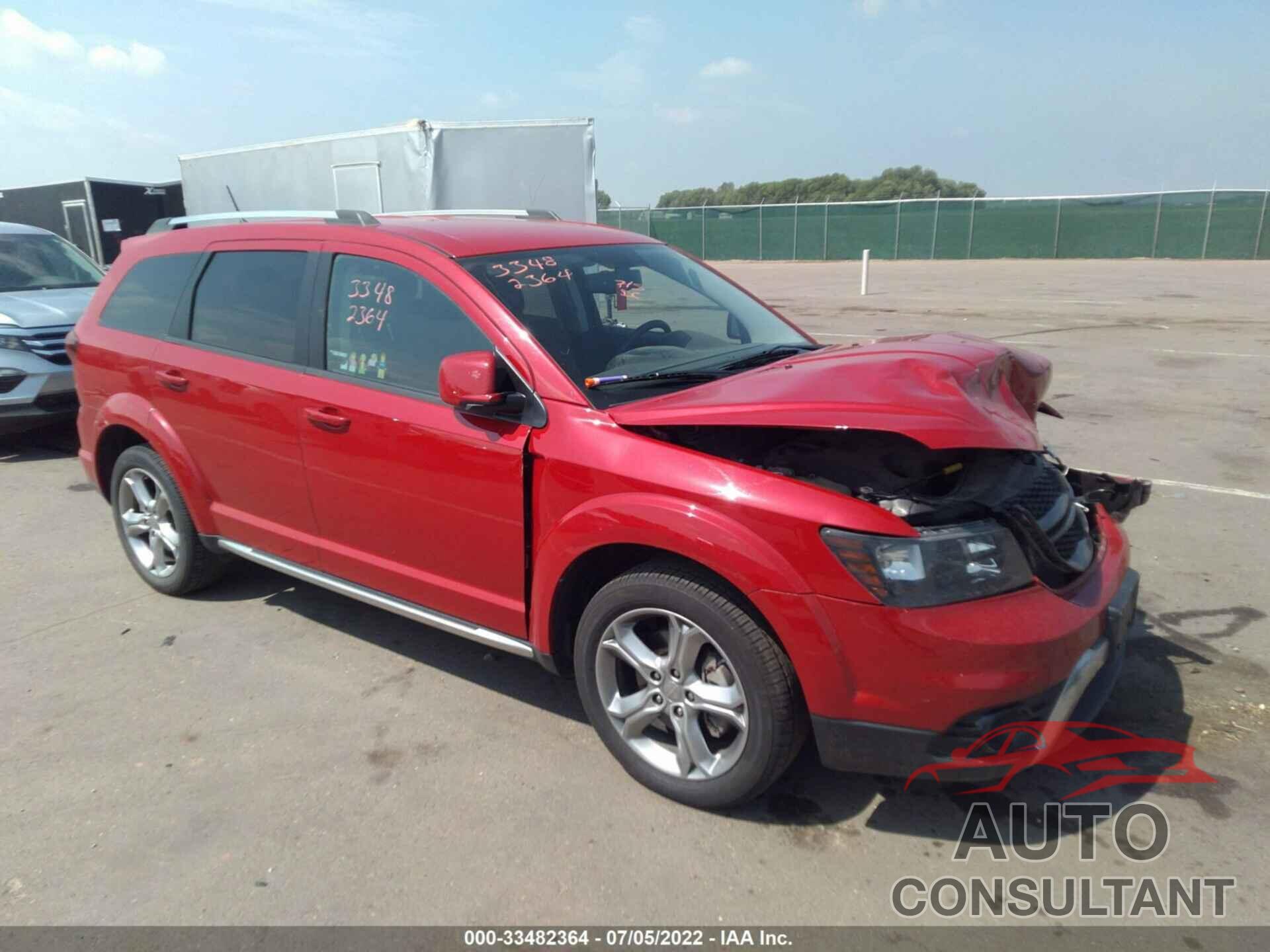 DODGE JOURNEY 2017 - 3C4PDDGG7HT563137