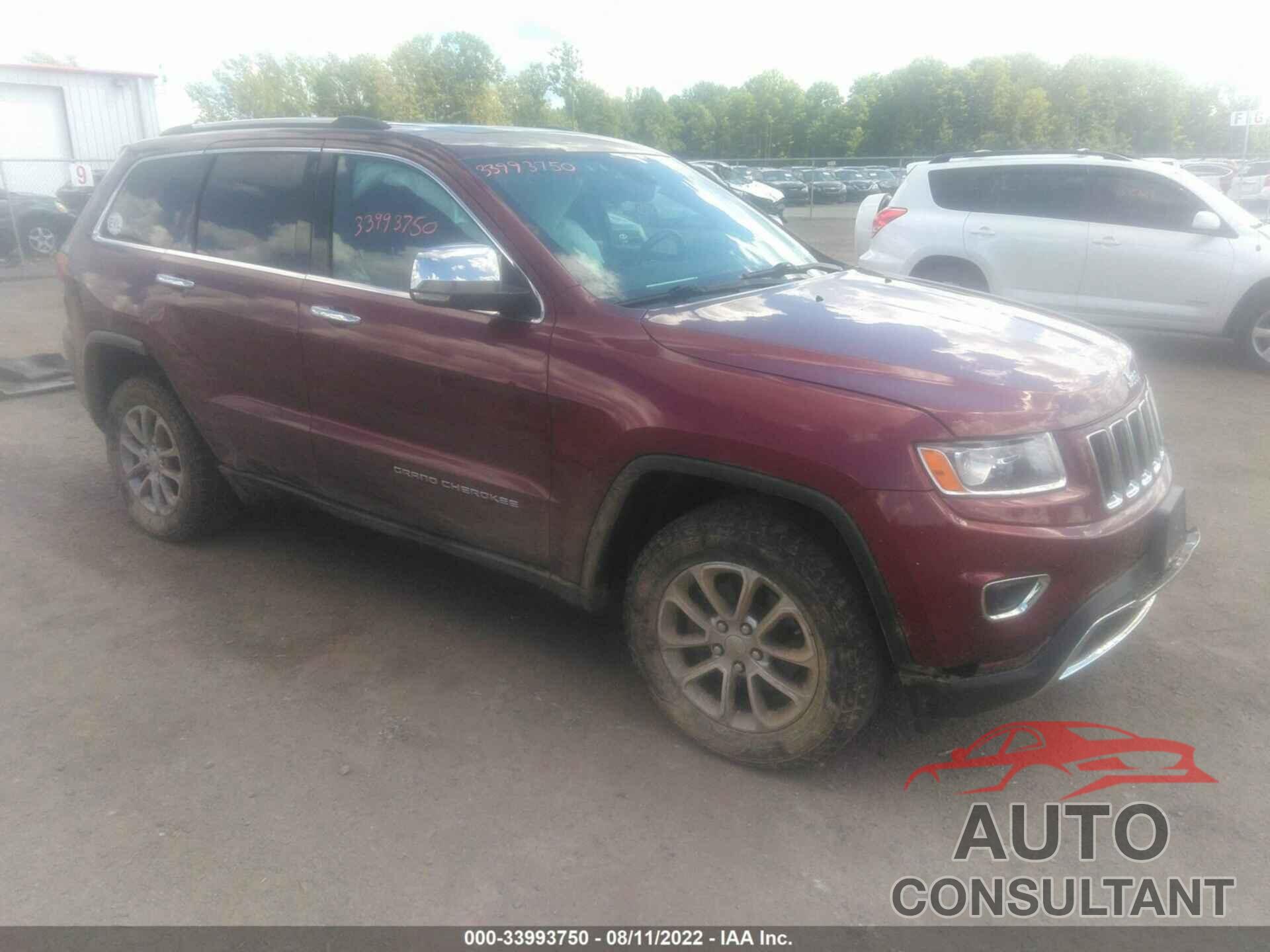 JEEP GRAND CHEROKEE 2016 - 1C4RJFBG0GC334796