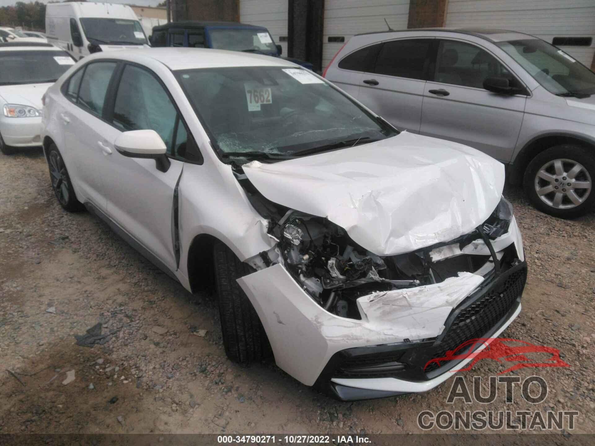 TOYOTA COROLLA 2021 - 5YFS4MCE5MP082072