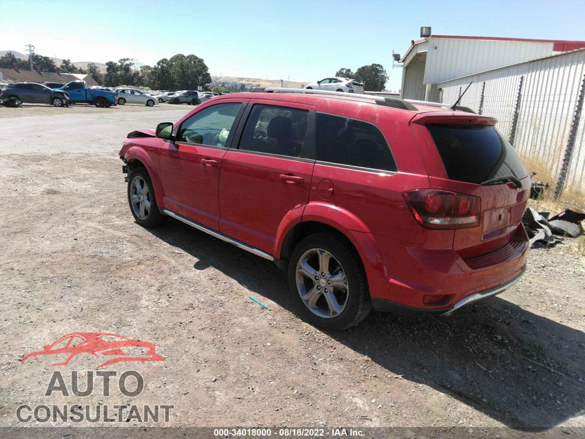 DODGE JOURNEY 2017 - 3C4PDCGG9HT580483