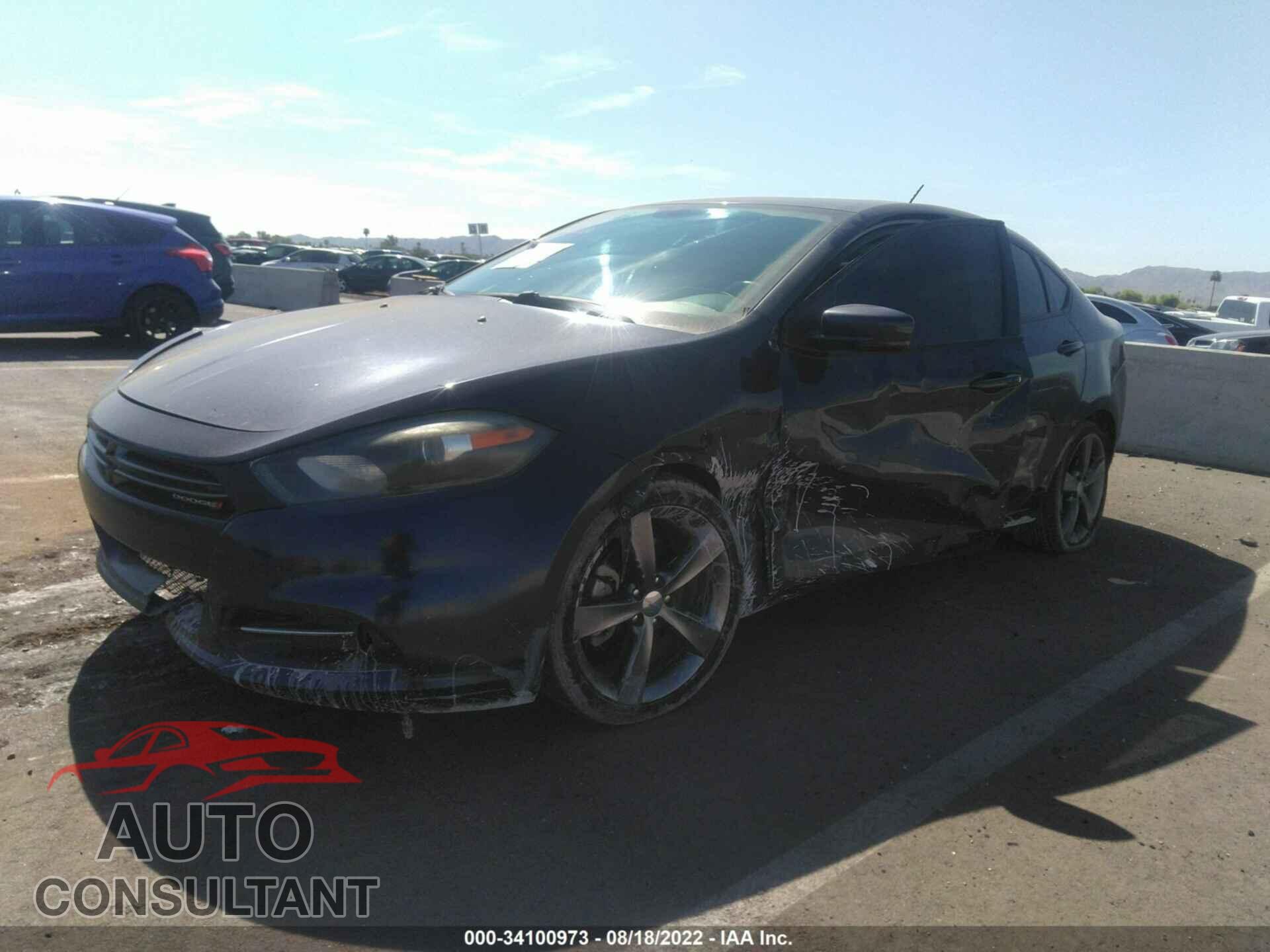 DODGE DART 2016 - 1C3CDFEB8GD540783