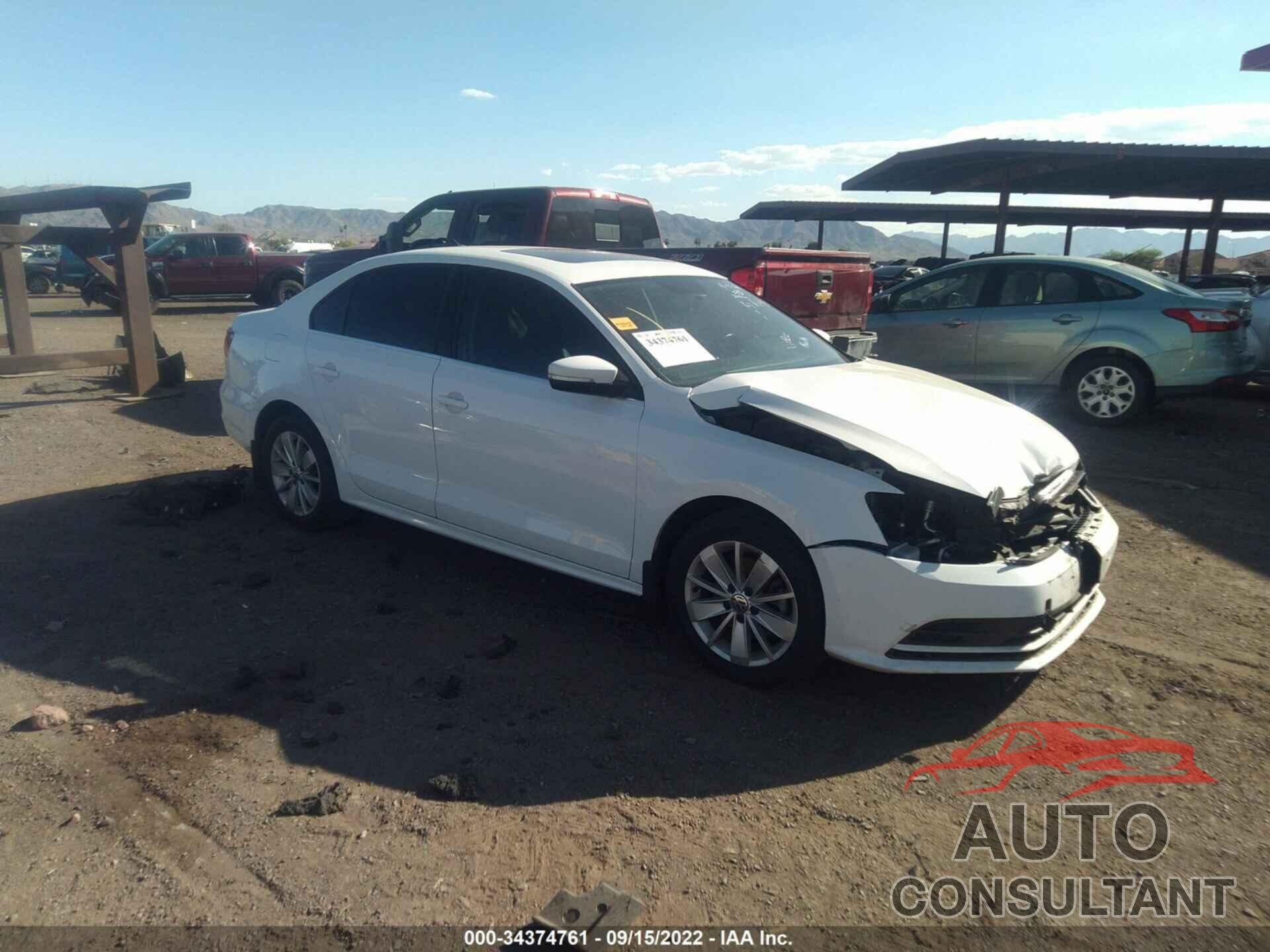 VOLKSWAGEN JETTA SEDAN 2016 - 3VWD67AJ5GM248894