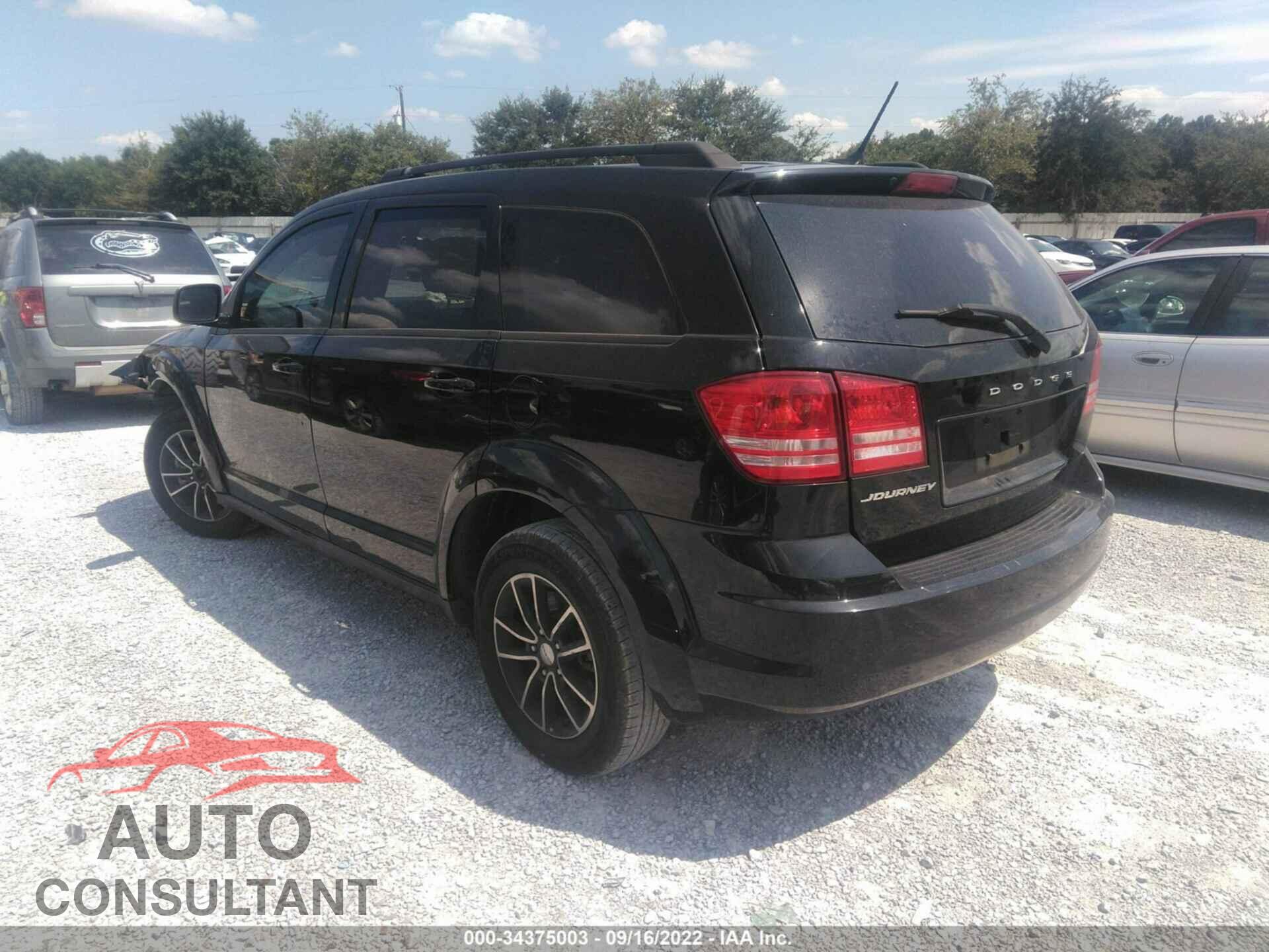 DODGE JOURNEY 2017 - 3C4PDCAB5HT573527