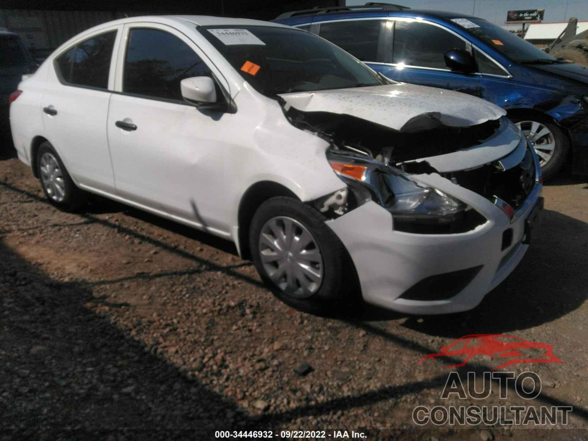 NISSAN VERSA 2016 - 3N1CN7AP2GL866513