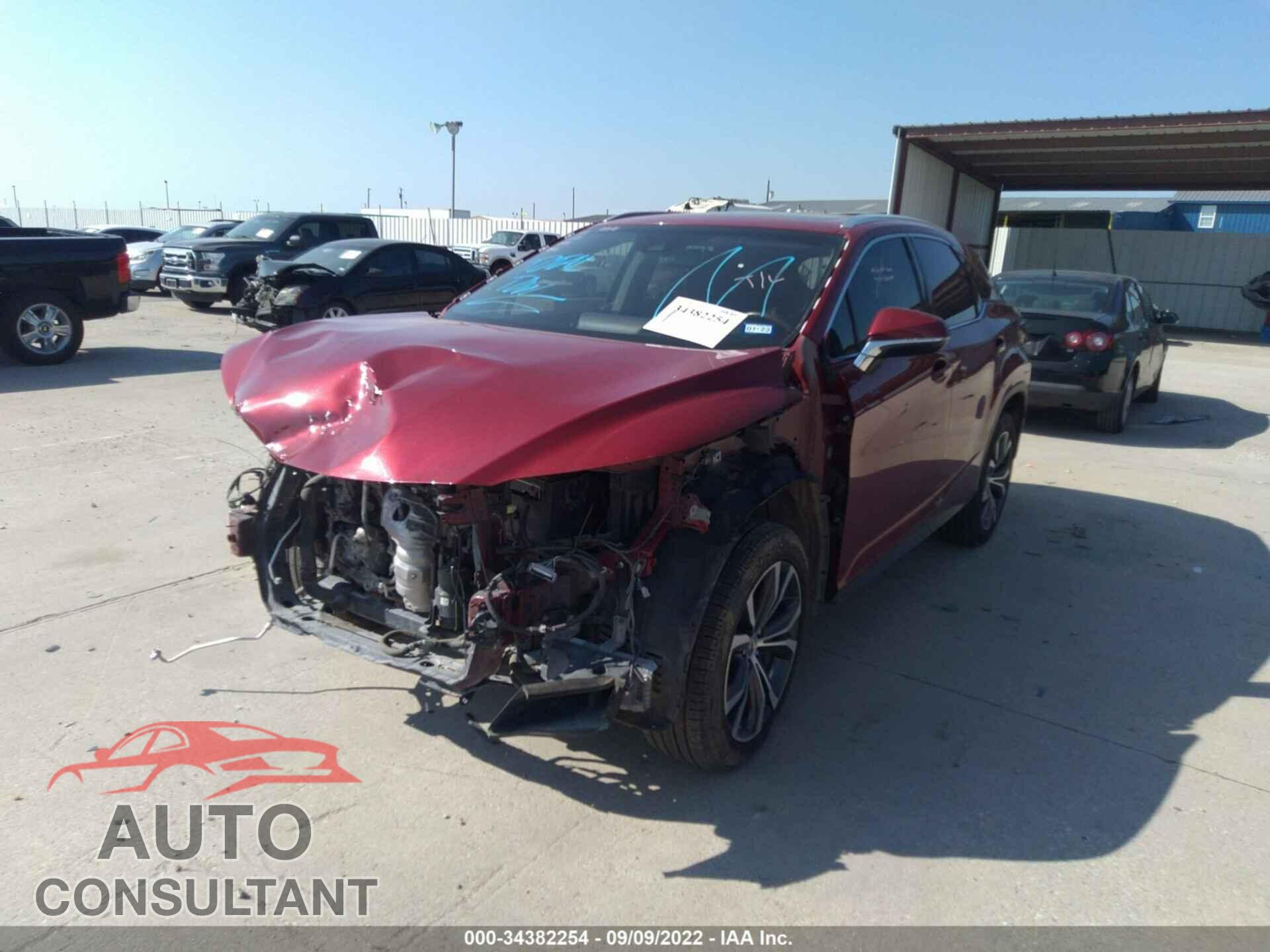 LEXUS RX 2017 - 2T2ZZMCA5HC055341