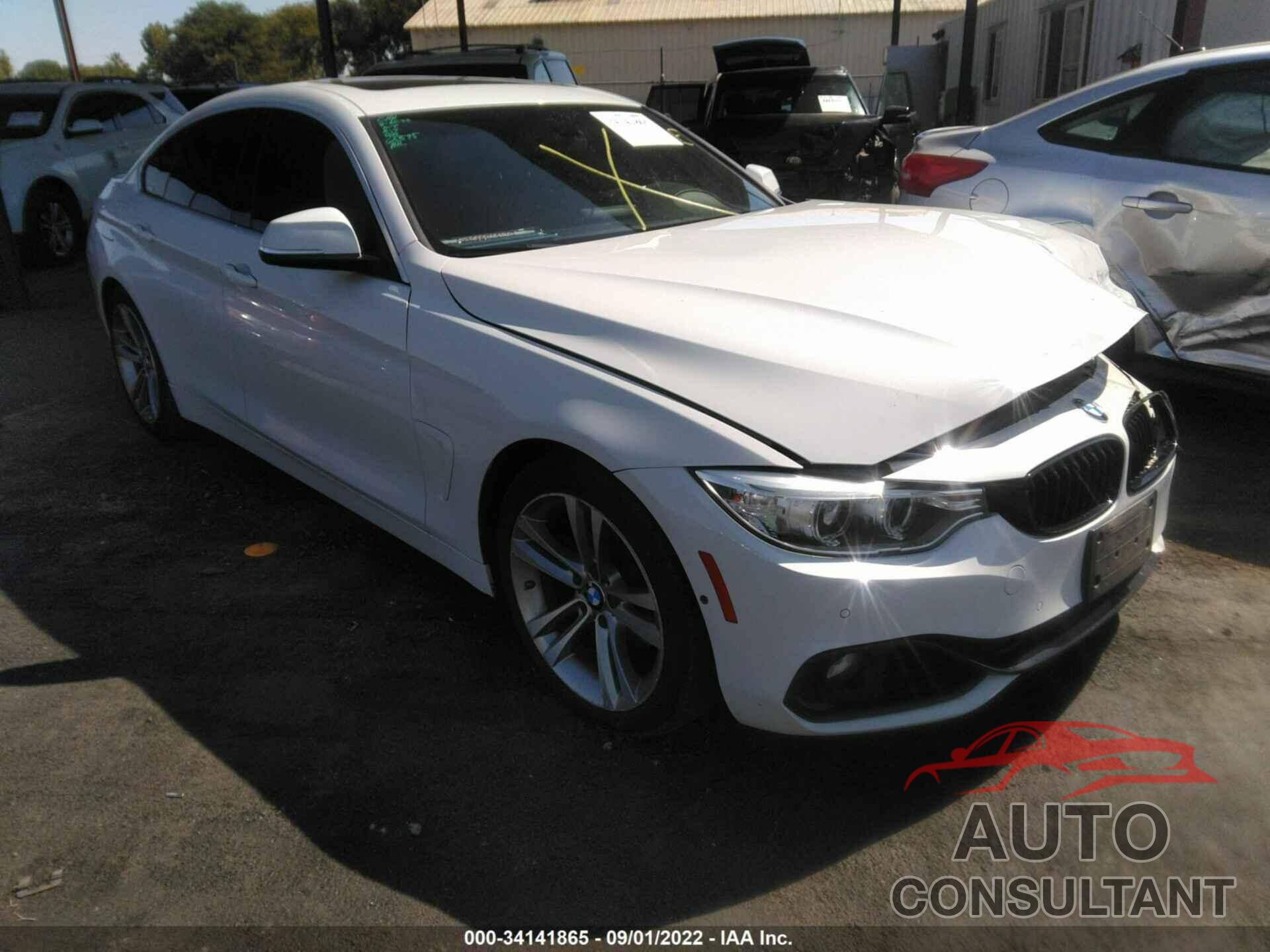 BMW 4 SERIES 2016 - WBA4A9C5XGG505729