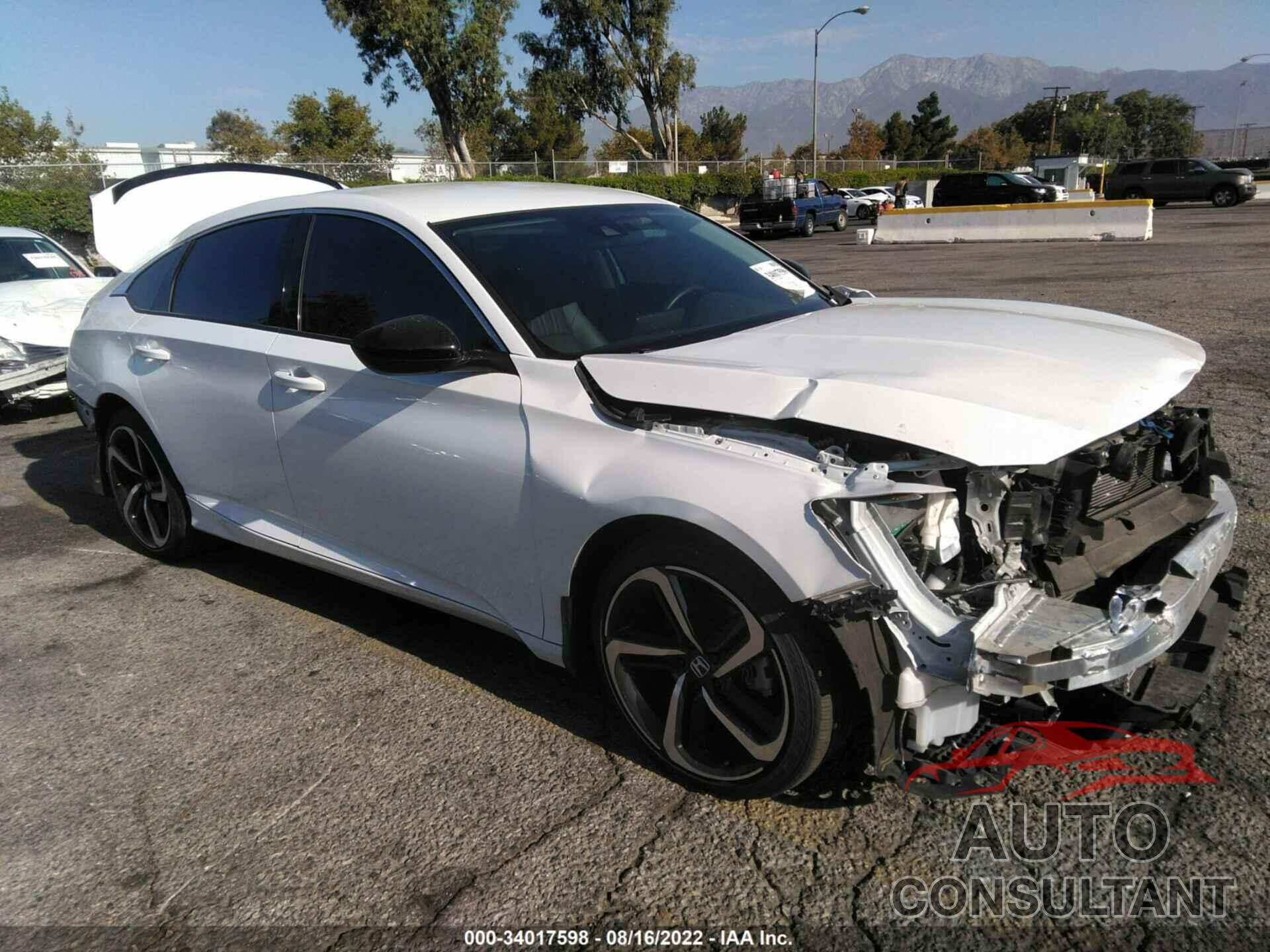 HONDA ACCORD SEDAN 2021 - 1HGCV1F42MA107986