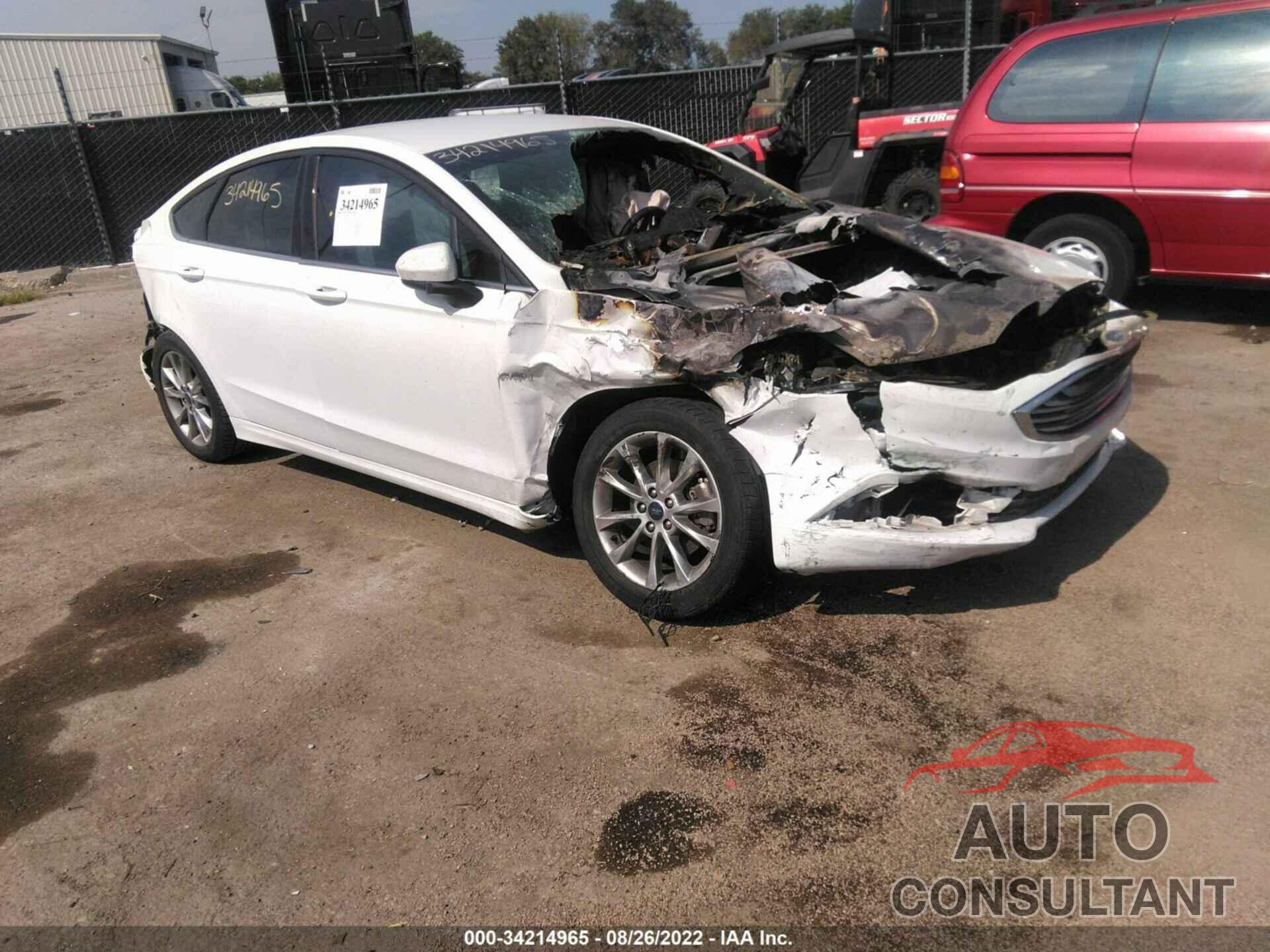 FORD FUSION 2017 - 3FA6P0H74HR413497