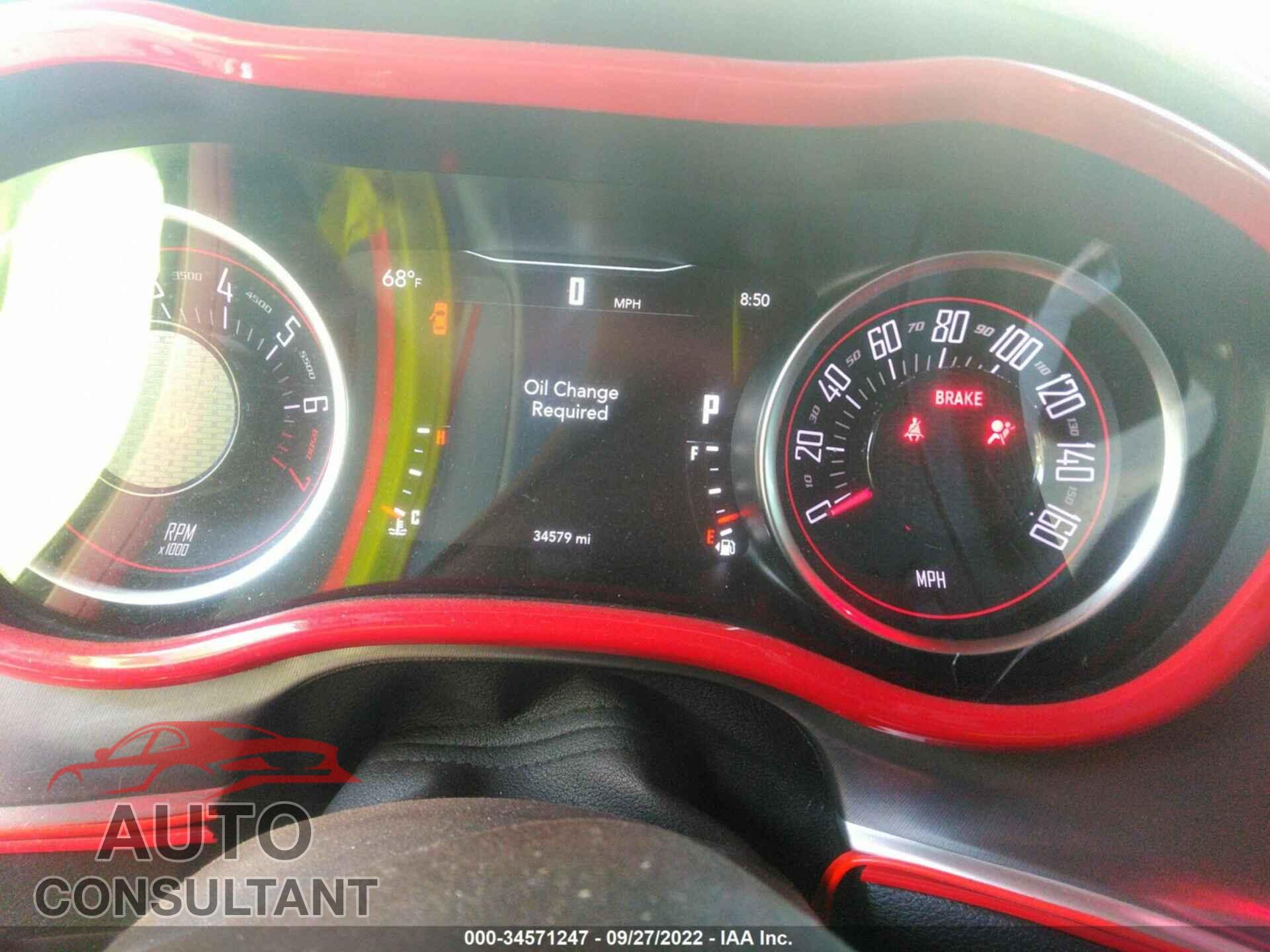 DODGE CHALLENGER 2019 - 2C3CDZAG4KH677301