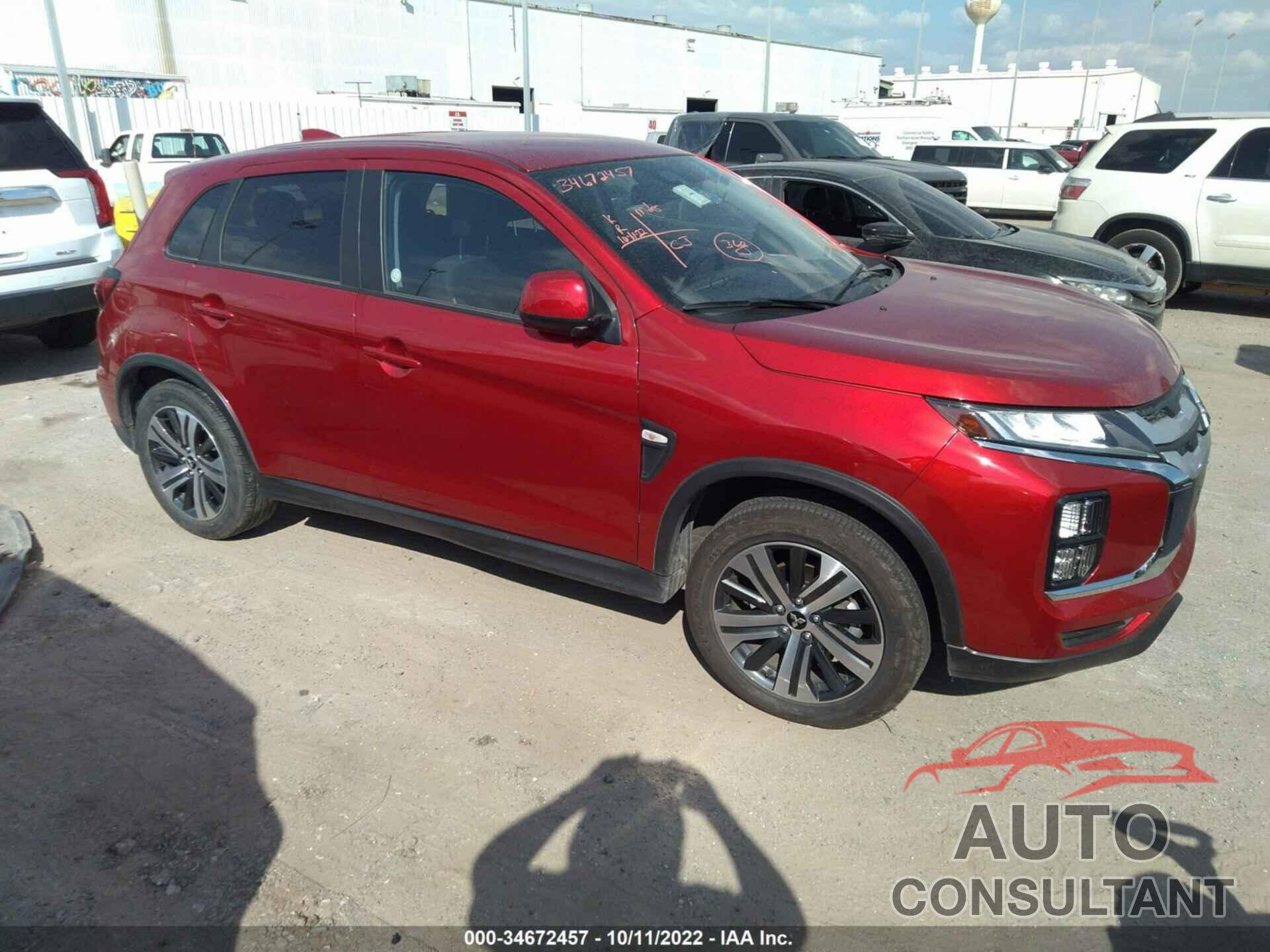 MITSUBISHI OUTLANDER SPORT 2021 - JA4ARUAU7MU035419