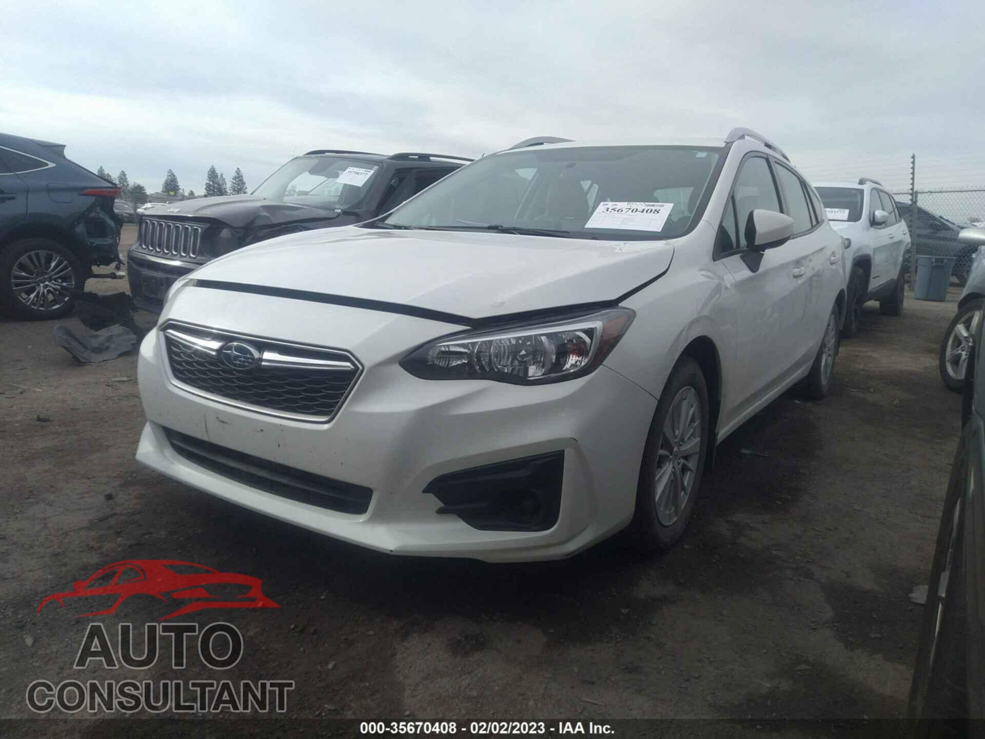 SUBARU IMPREZA 2017 - 4S3GTAB68H3737454