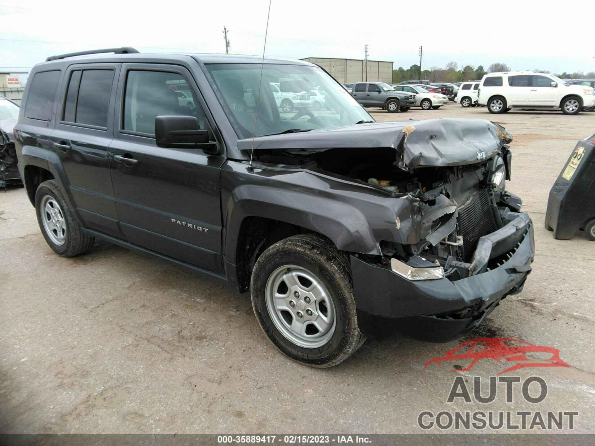 JEEP PATRIOT 2016 - 1C4NJPBA6GD560593