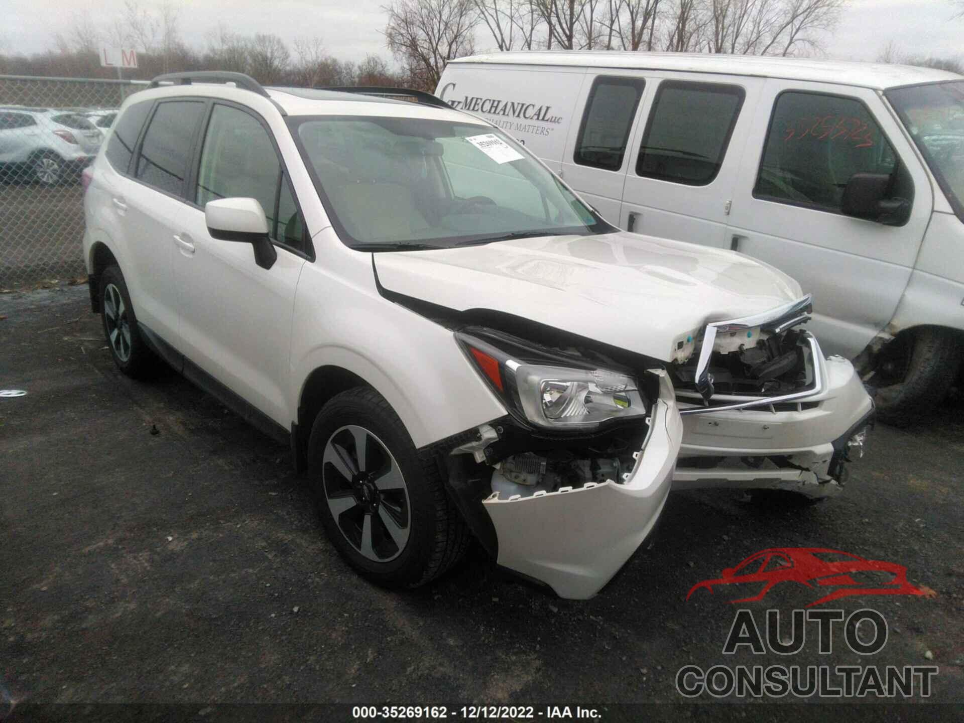 SUBARU FORESTER 2018 - JF2SJAECXJH612967