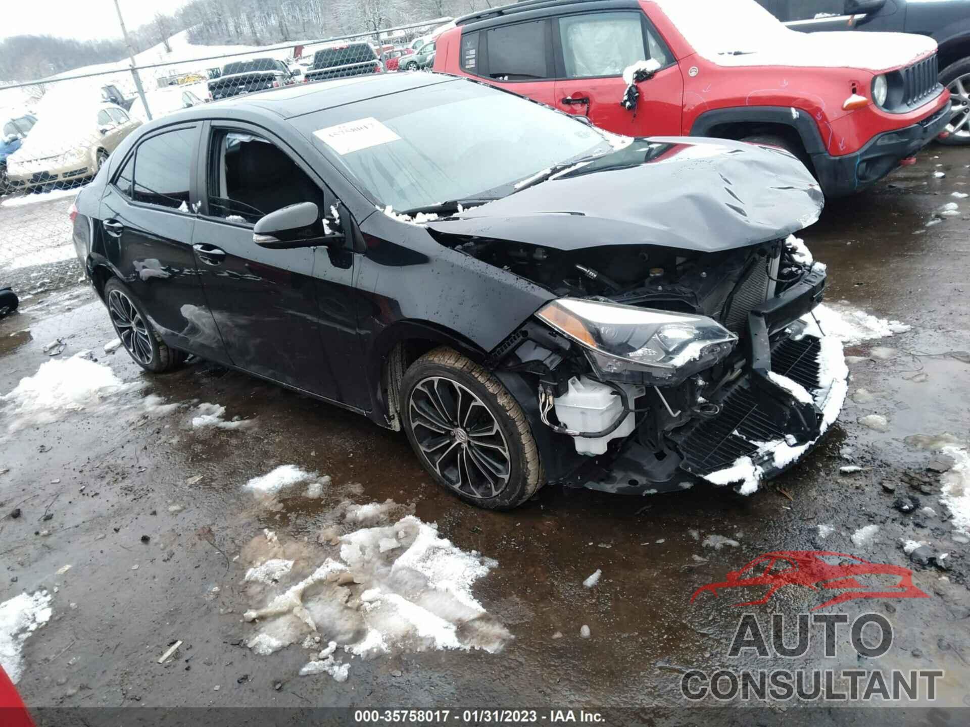 TOYOTA COROLLA 2016 - 2T1BURHEXGC714185