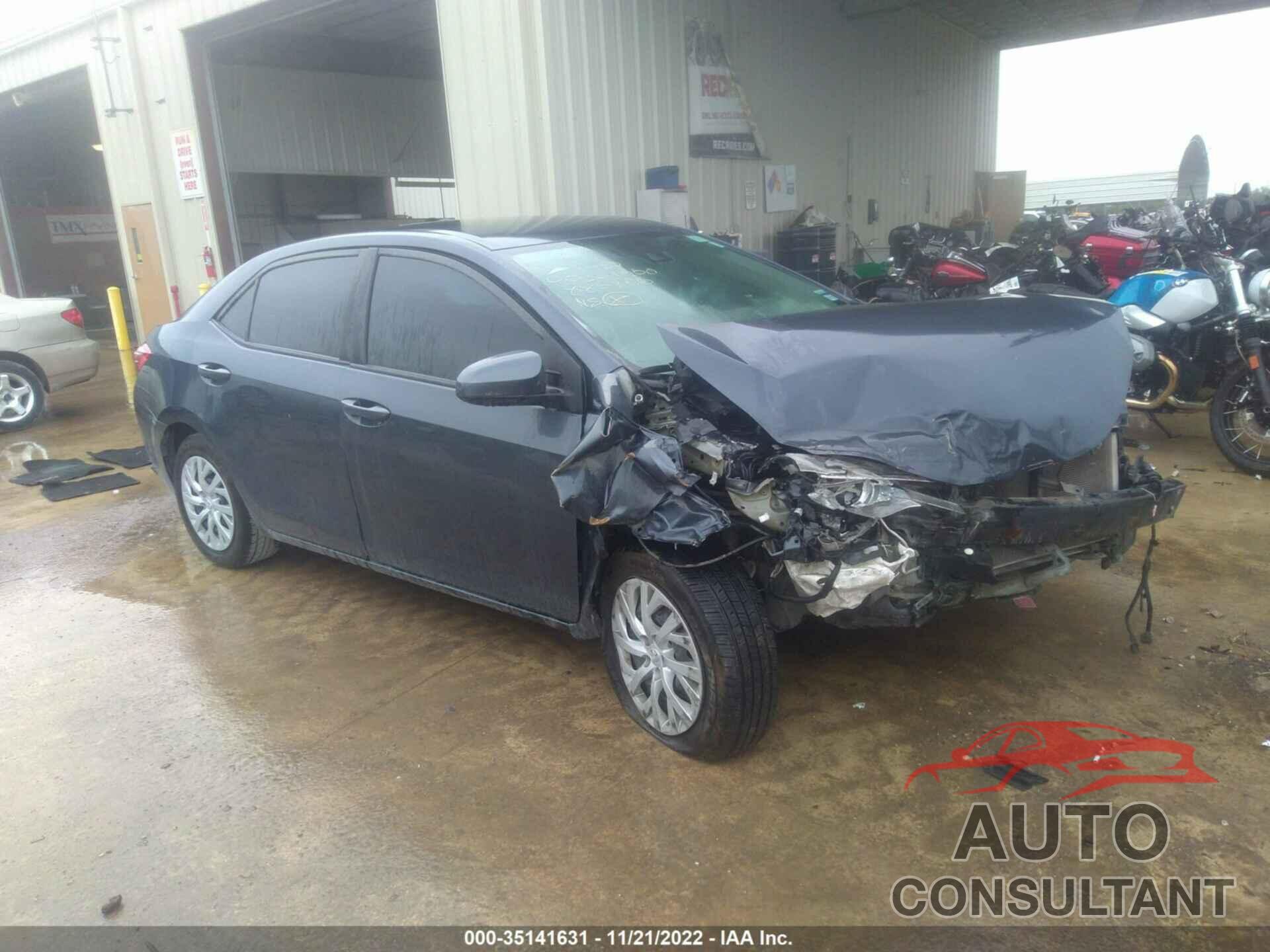 TOYOTA COROLLA 2019 - 5YFBURHE0KP886976
