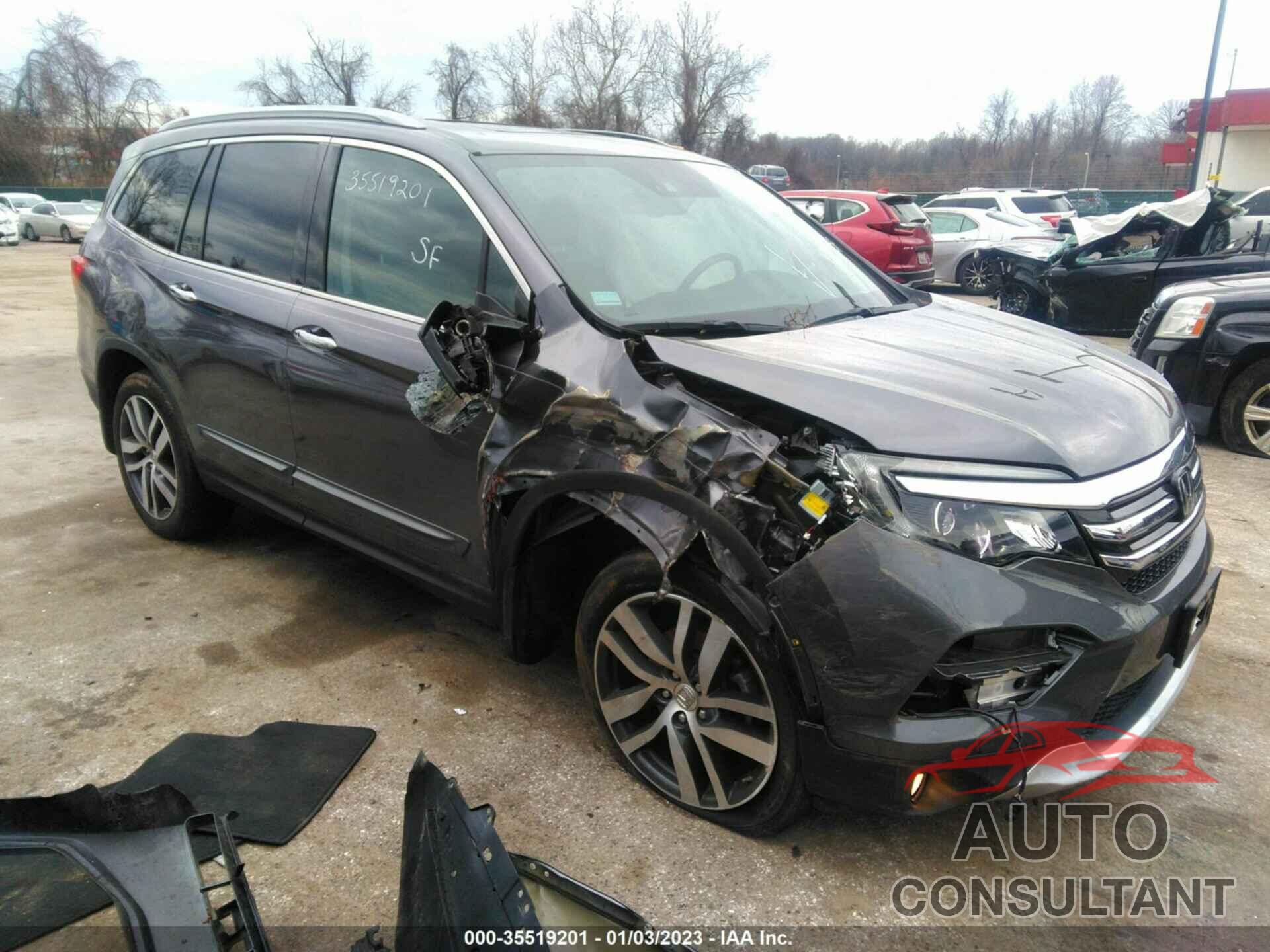 HONDA PILOT 2017 - 5FNYF6H0XHB054590