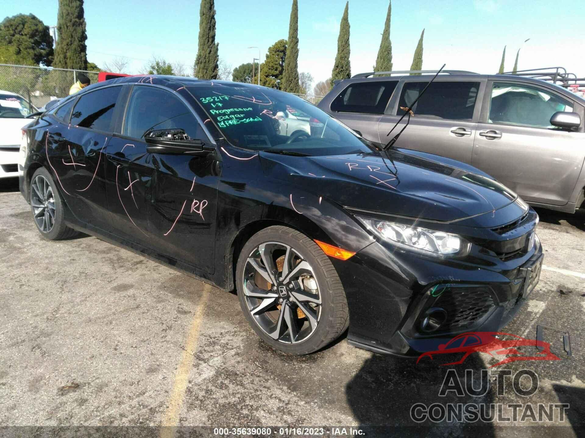 HONDA CIVIC SI SEDAN 2019 - 2HGFC1E53KH705368