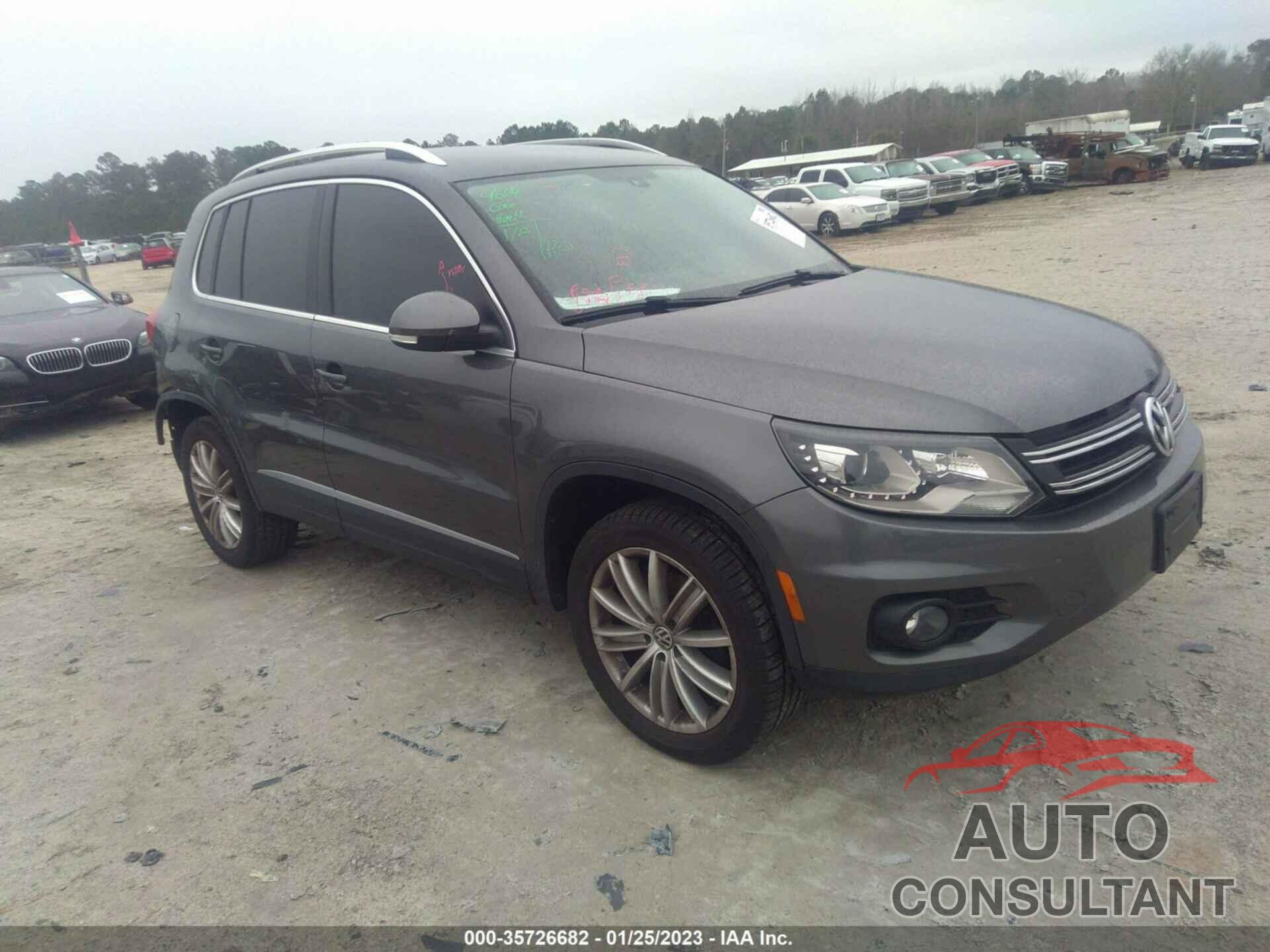 VOLKSWAGEN TIGUAN 2016 - WVGBV7AX9GW584075