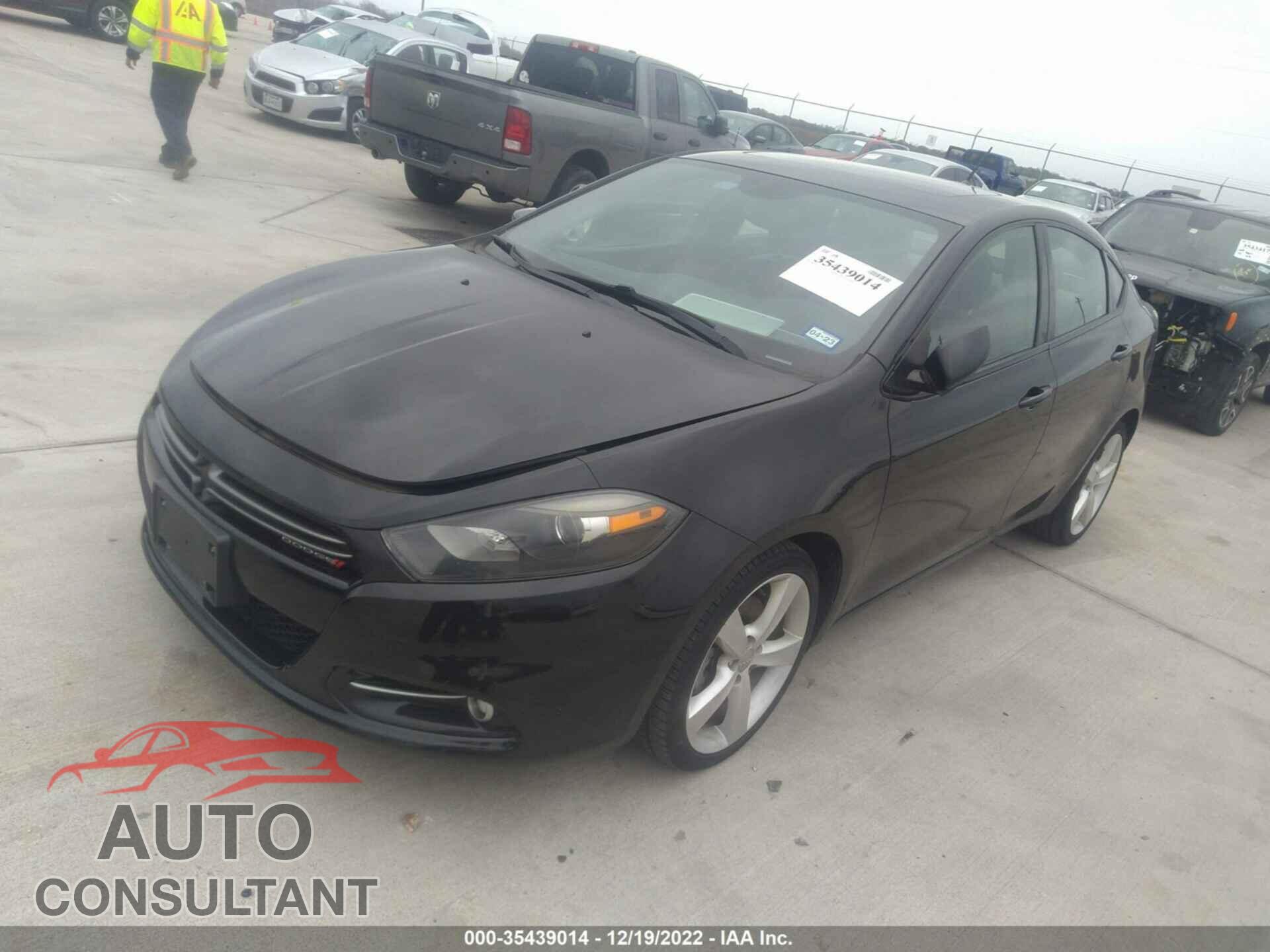 DODGE DART 2015 - 1C3CDFEB5FD406313