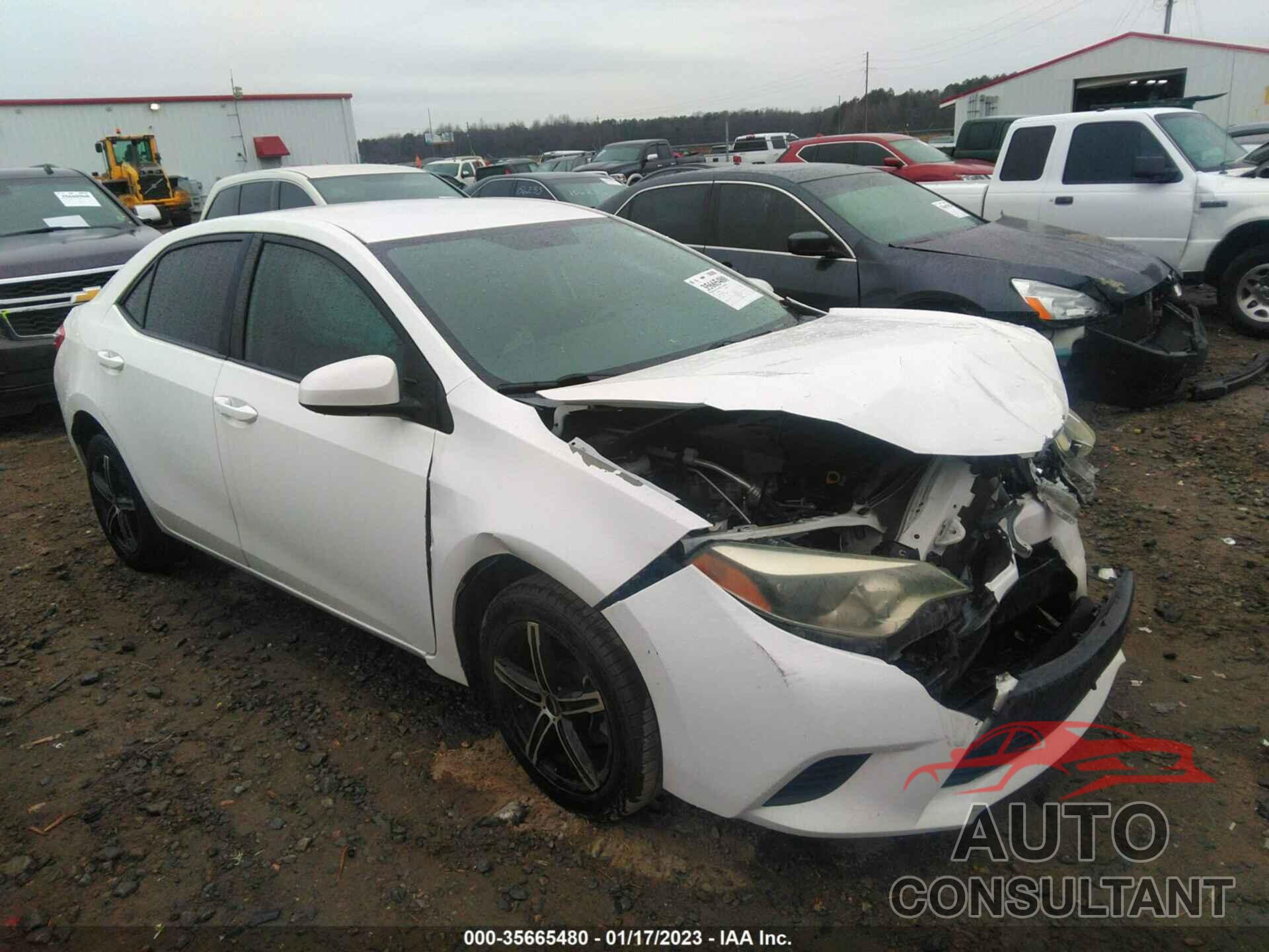 TOYOTA COROLLA 2016 - 5YFBURHE2GP412888