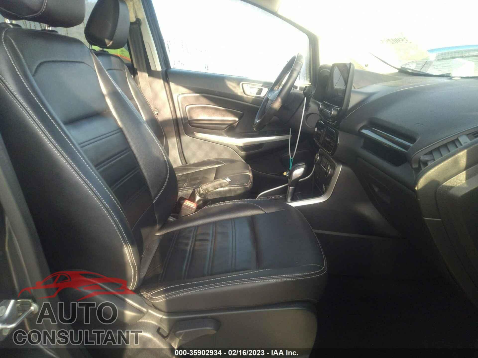 FORD ECOSPORT 2020 - MAJ6S3KL9LC350426