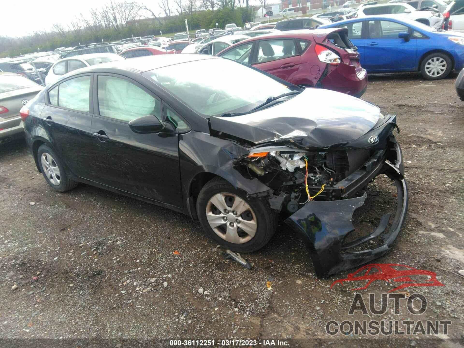 KIA FORTE 2015 - KNAFK4A63F5284876