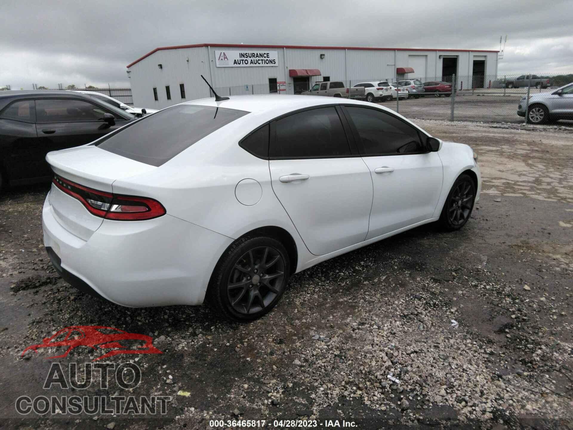 DODGE DART 2015 - 1C3CDFAA5FD432603